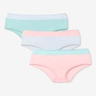 Full Coverage Stretch Cotton Color Block Brief 3-Pack image number null