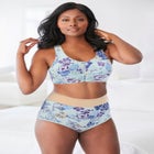 Full Coverage Stretch Cotton Color Block Brief 3-Pack image number null