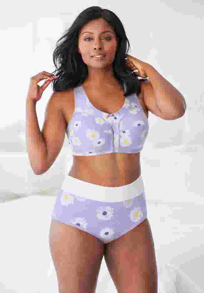 Full Coverage Stretch Cotton Color Block Brief 3-Pack image number 8