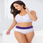 Full Coverage Stretch Cotton Color Block Brief 3-Pack image number null