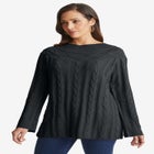 Cable Sweater Tunic image number null