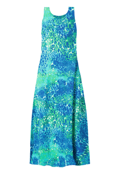 white christmas dresses Cotton Resort Tank Dress in Black