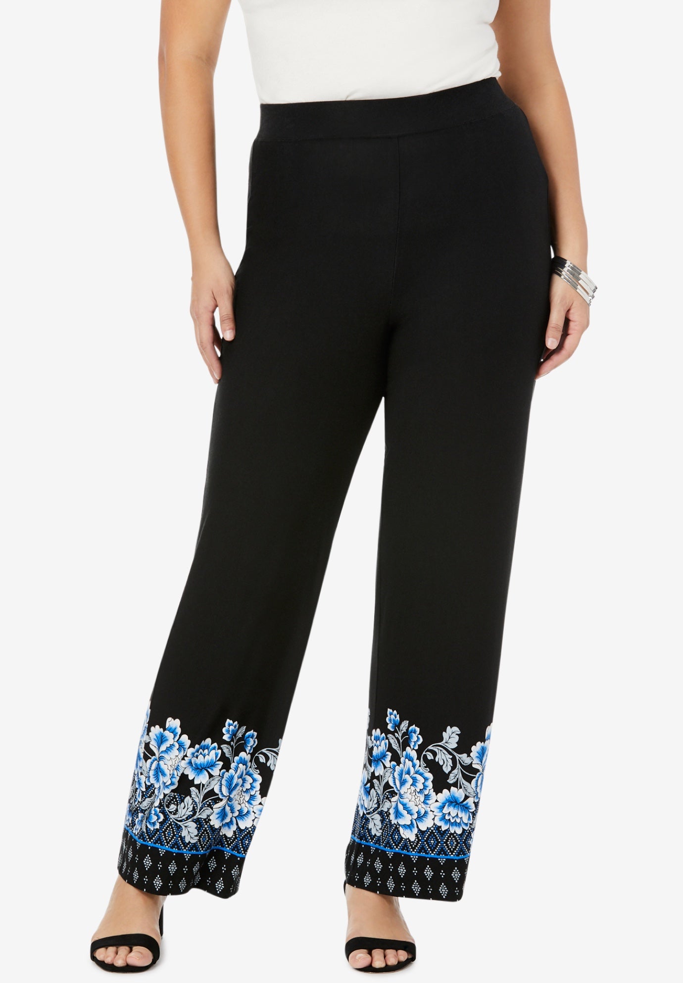 palazzo stretch pants