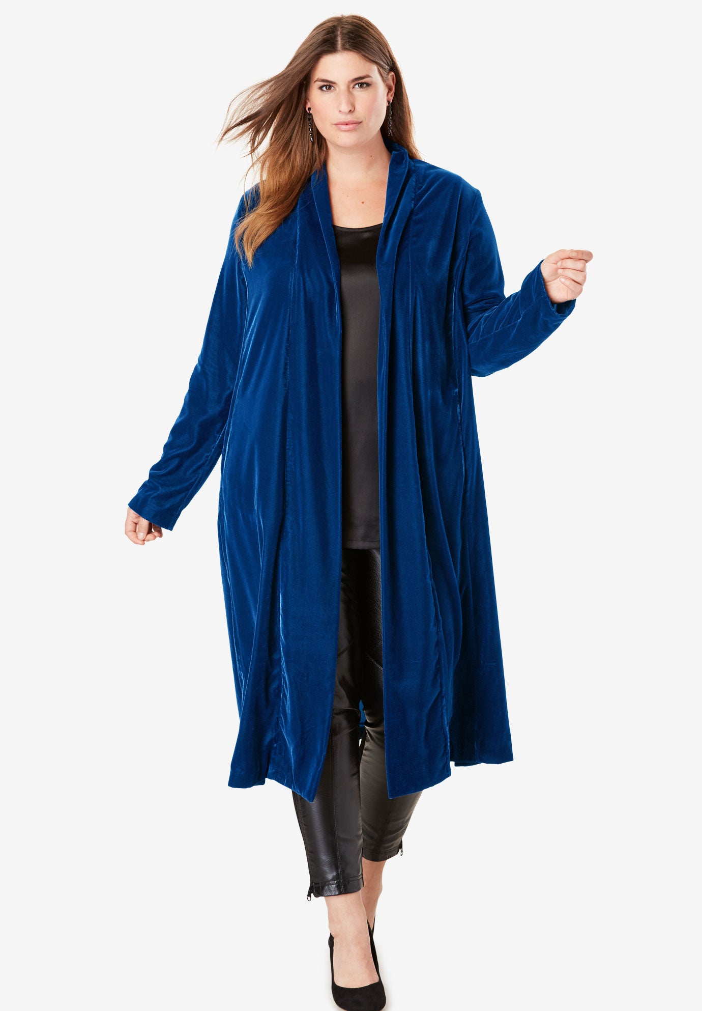 Velvet Duster Jacket Jessica London