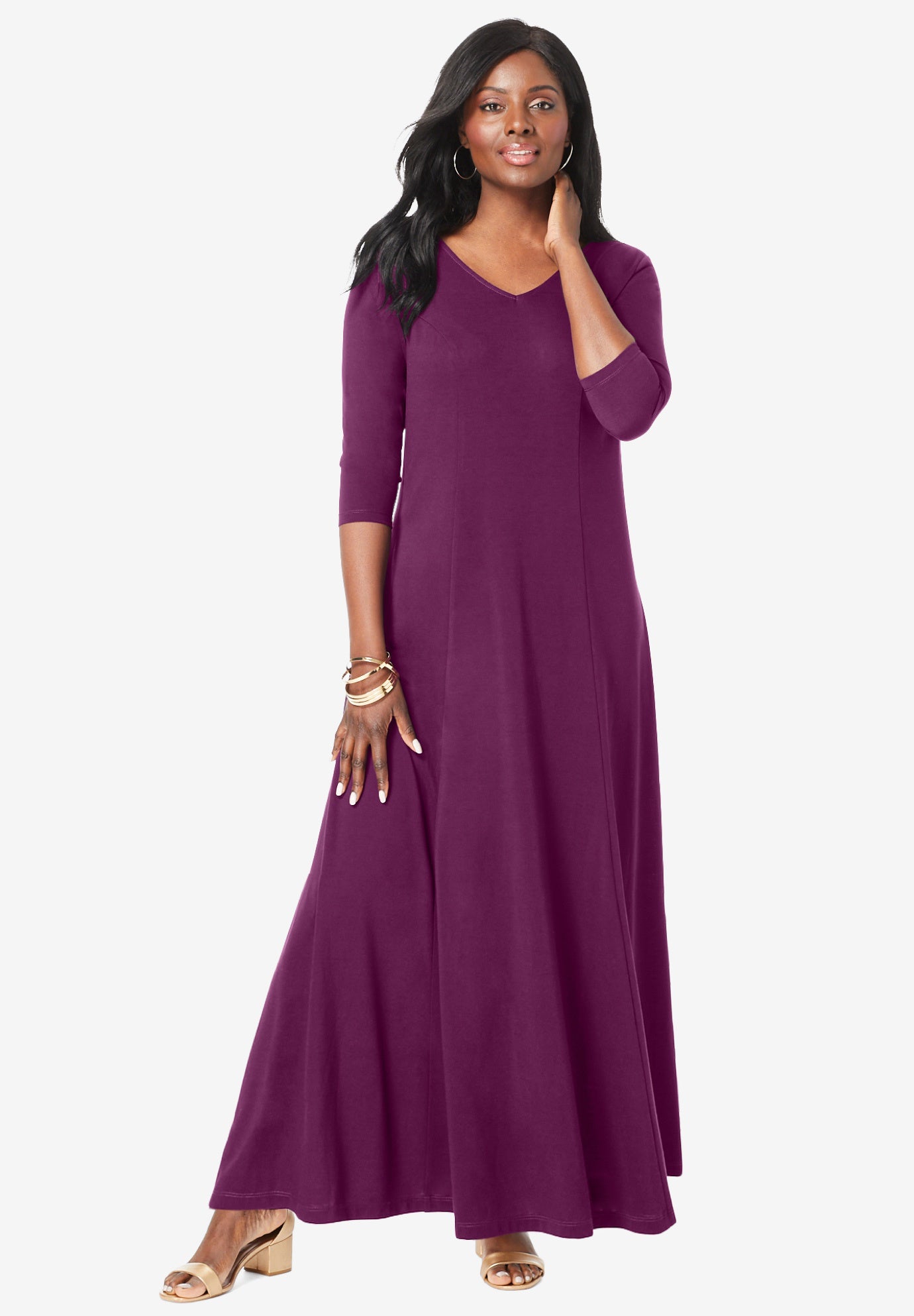 DoubleV Maxi Dress Jessica London