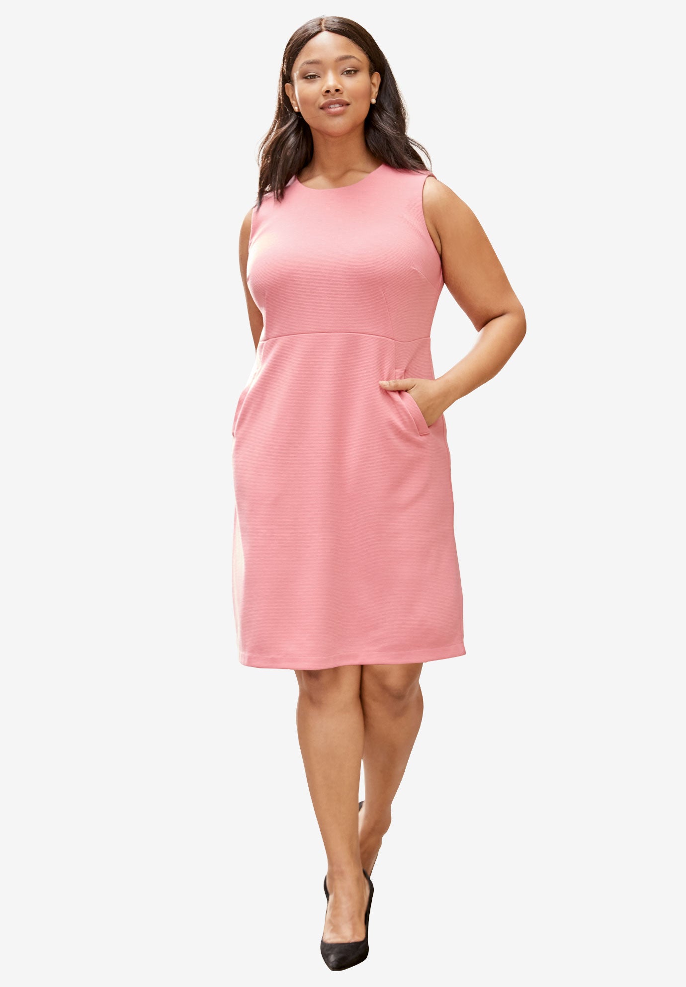 Pink Sheath Dresses