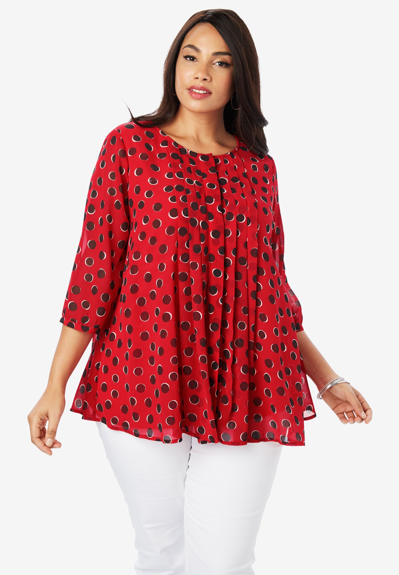 royal scarf blouse