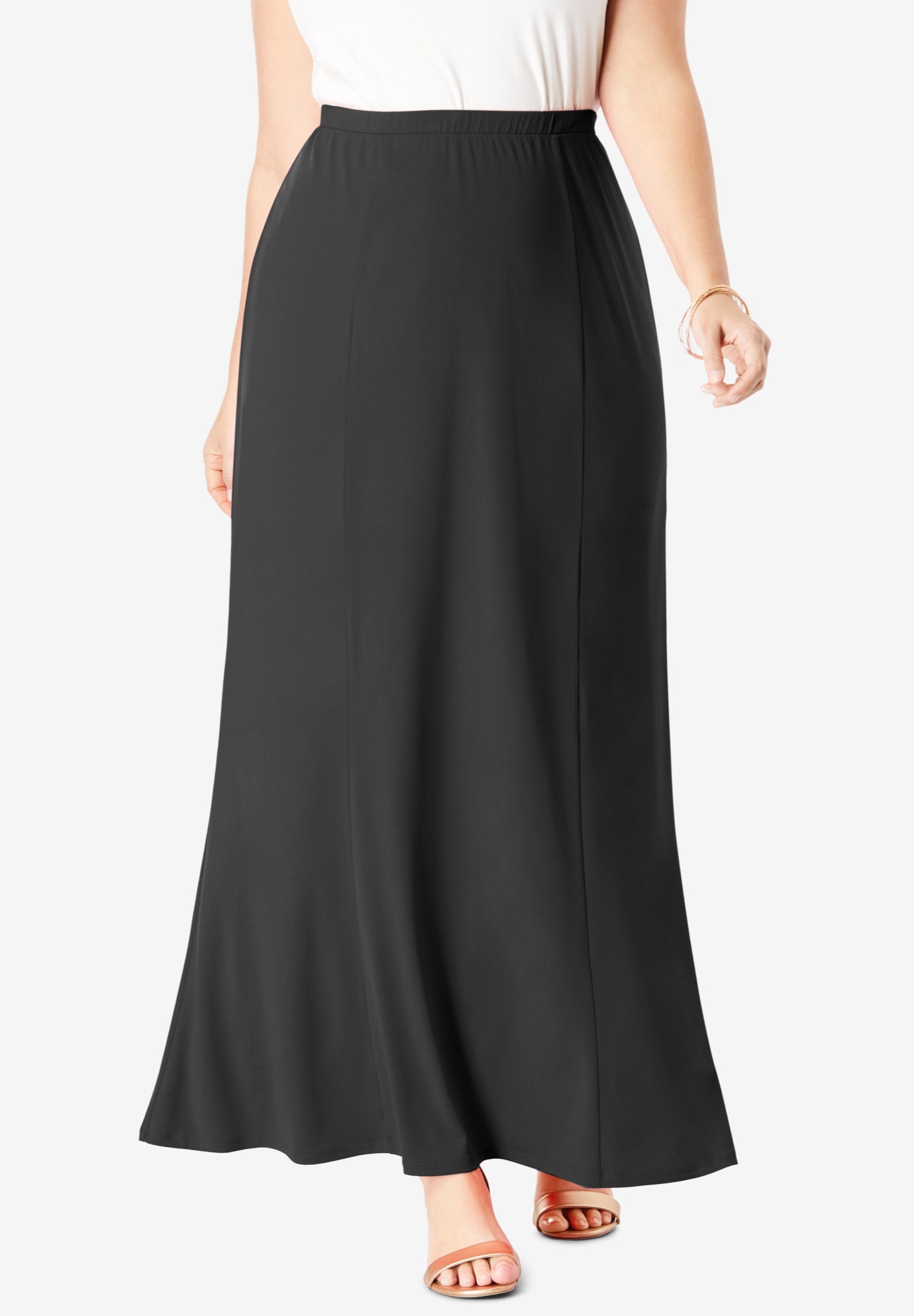 Travel Knit Maxi Skirt Plus Size Skirts Jessica London