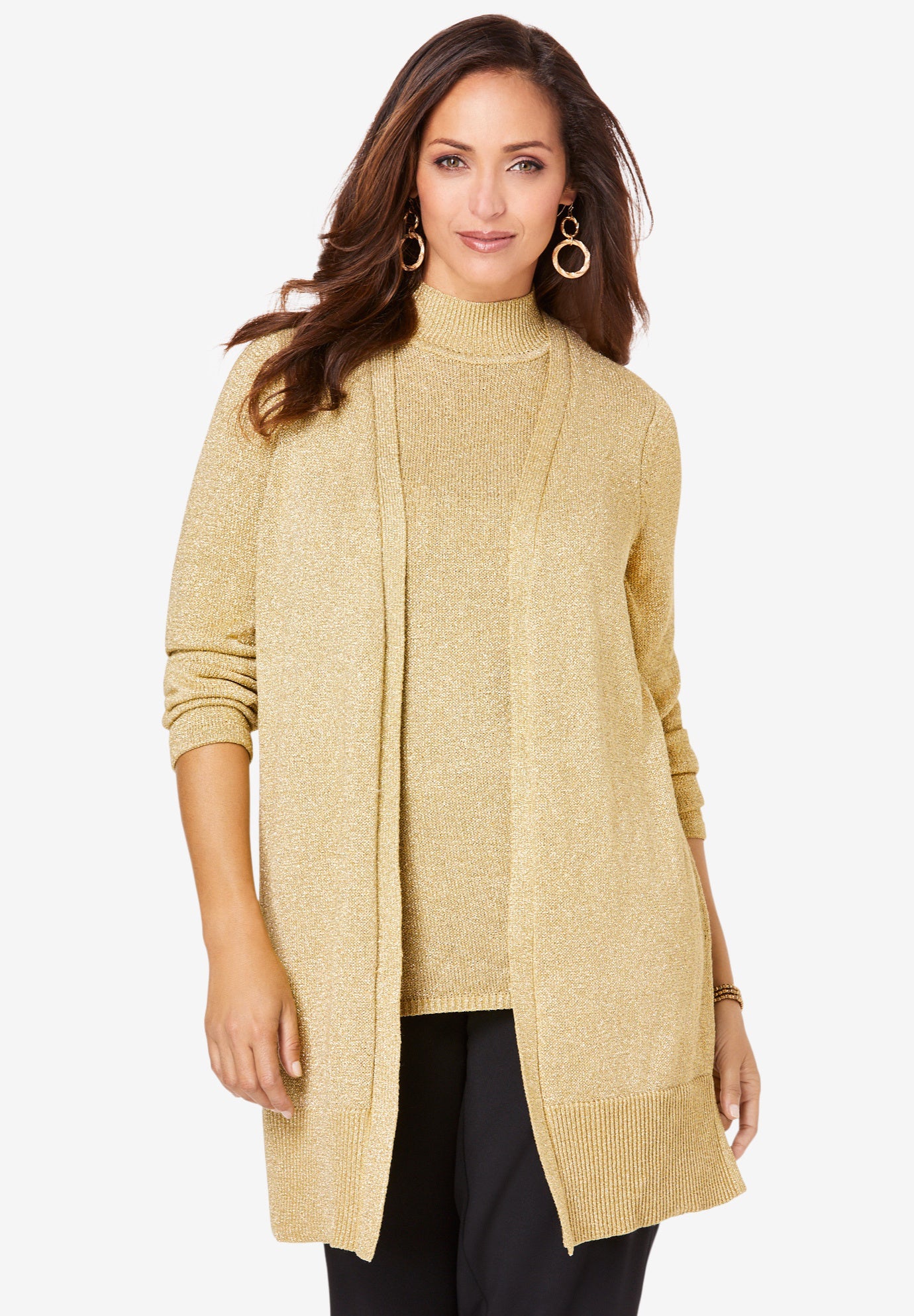 shimmer sweater