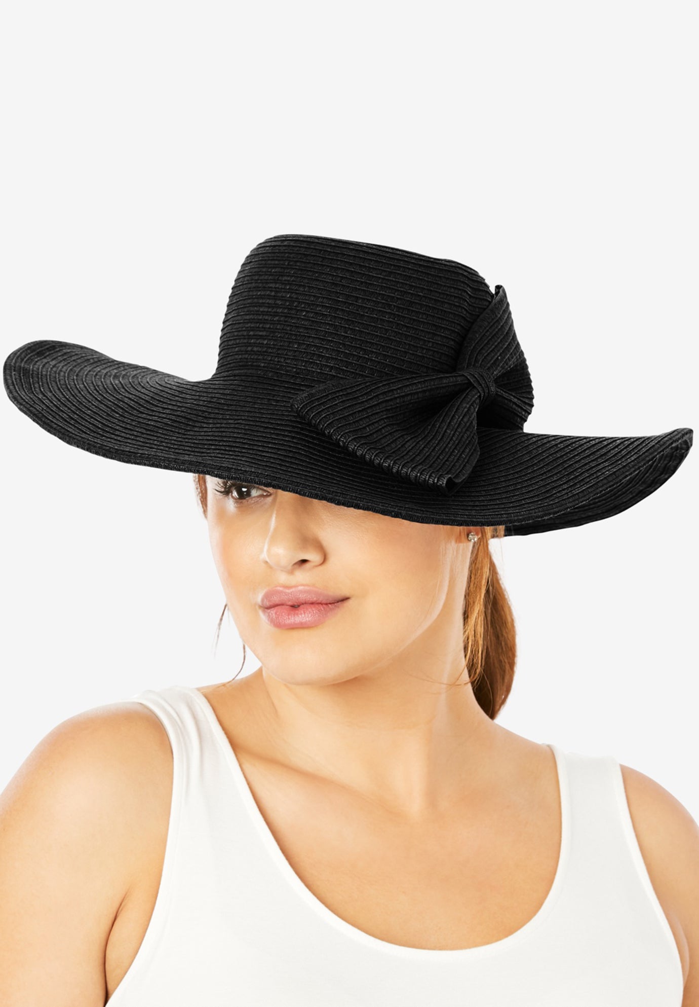 Plus size floppy hat clearance