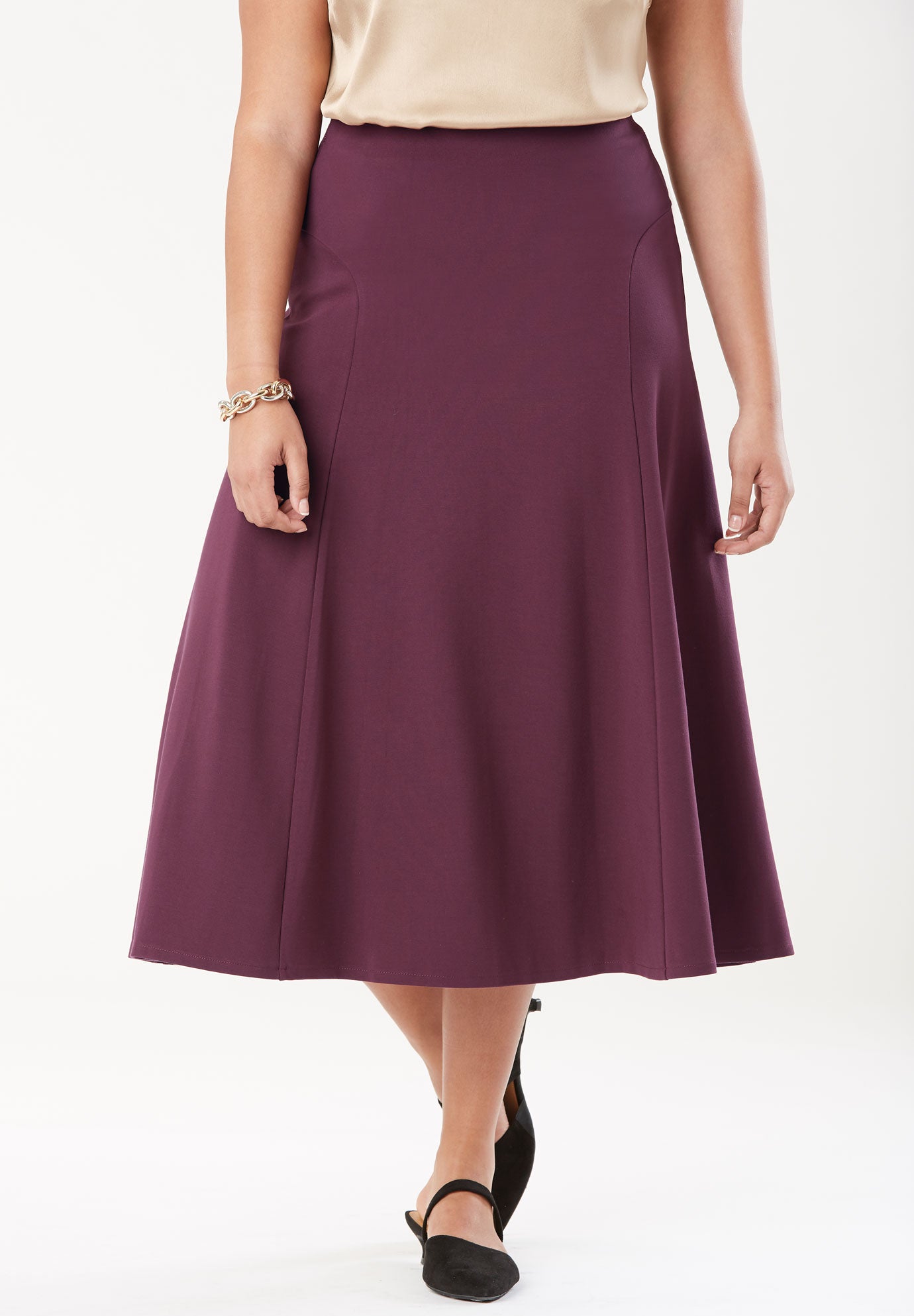 Flounce Skirt Plus Size Skirts Jessica London