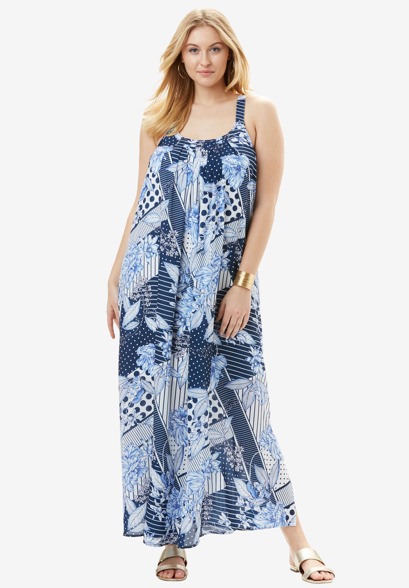 a line tank dress