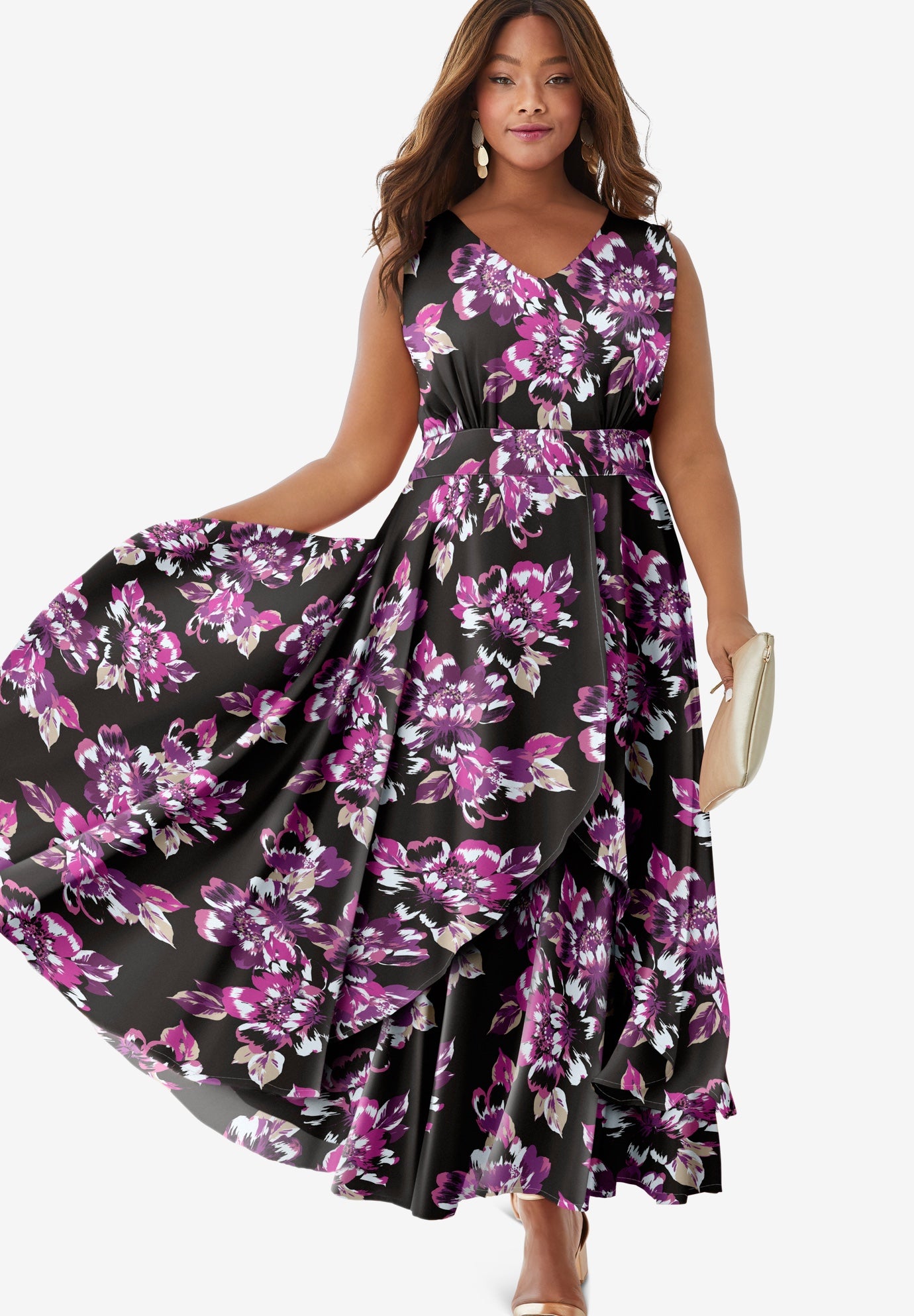 Flyaway Maxi Dress Plus Sizemaxi Dresses Jessica London