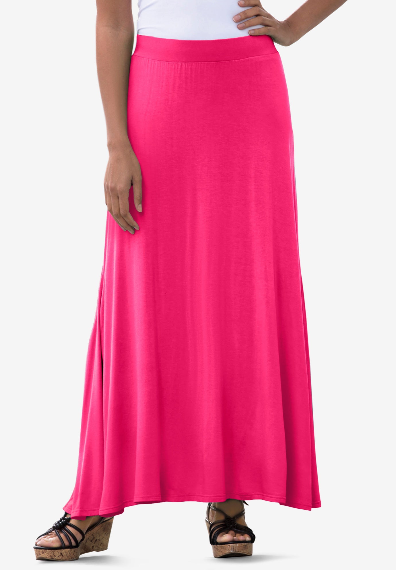 Everyday Knit Maxi Skirt | Jessica London