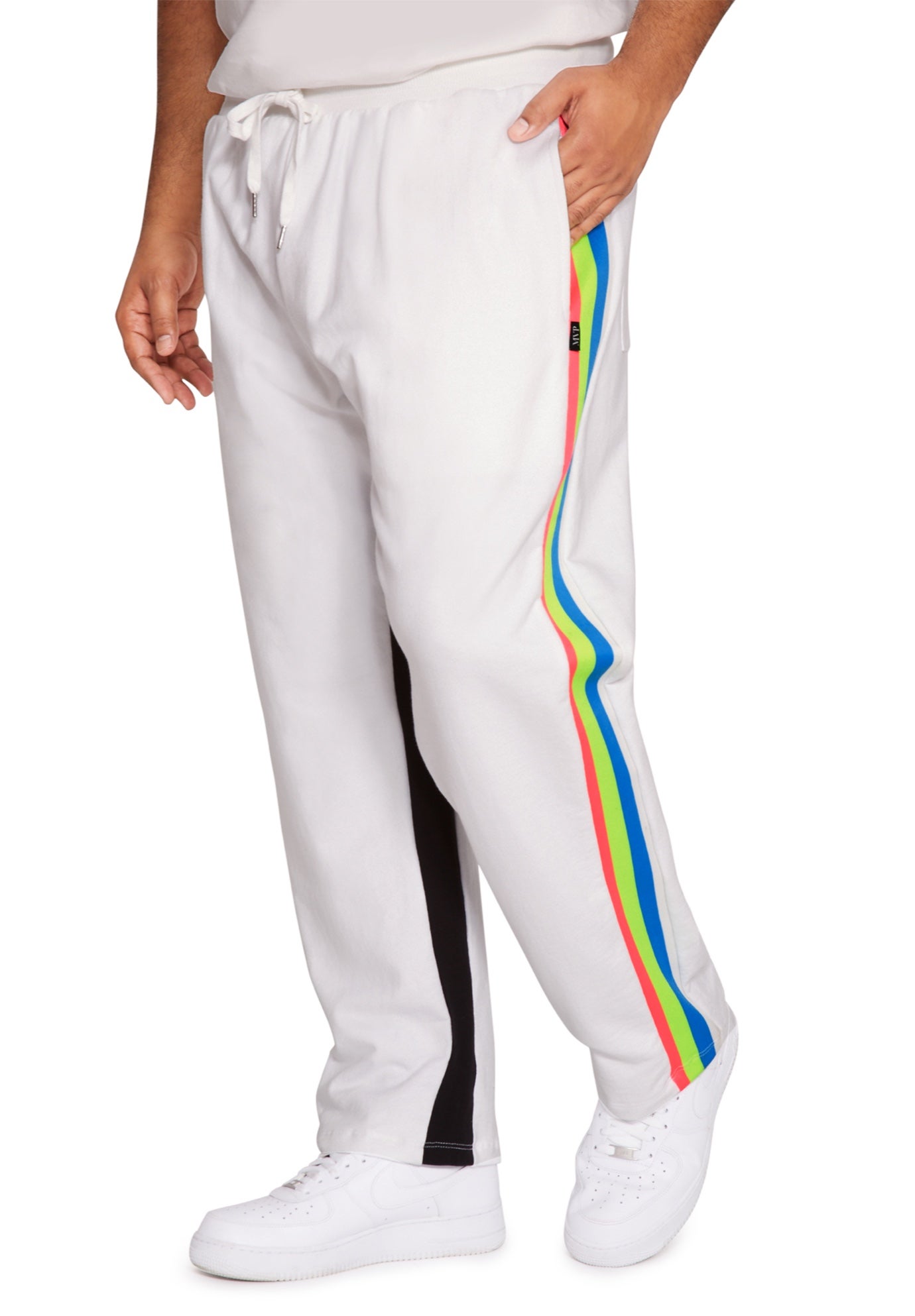 neon track pants womens