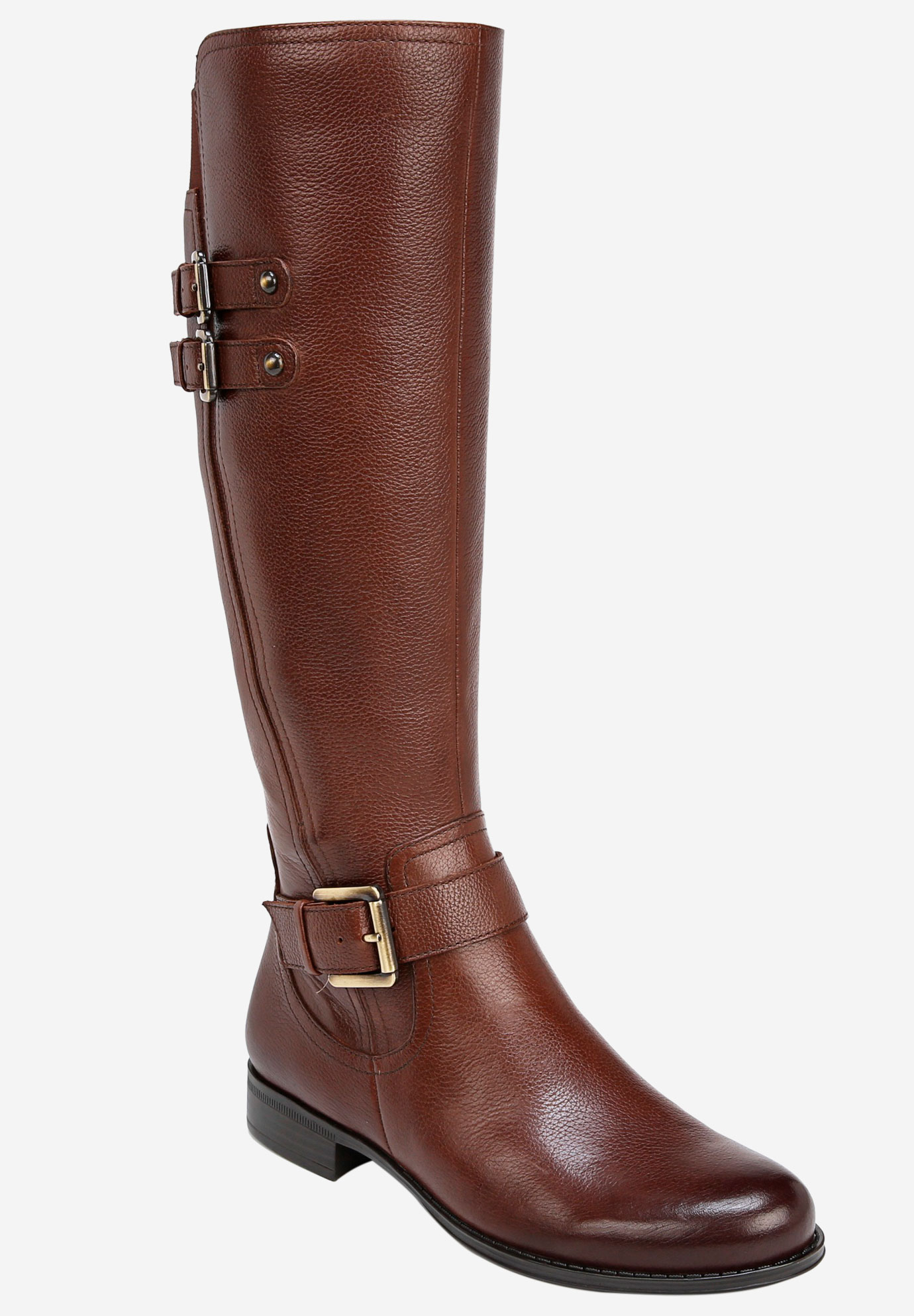 Jessie High Shaft Boot by Naturalizer®| Plus Size Regular Calf Boots ...