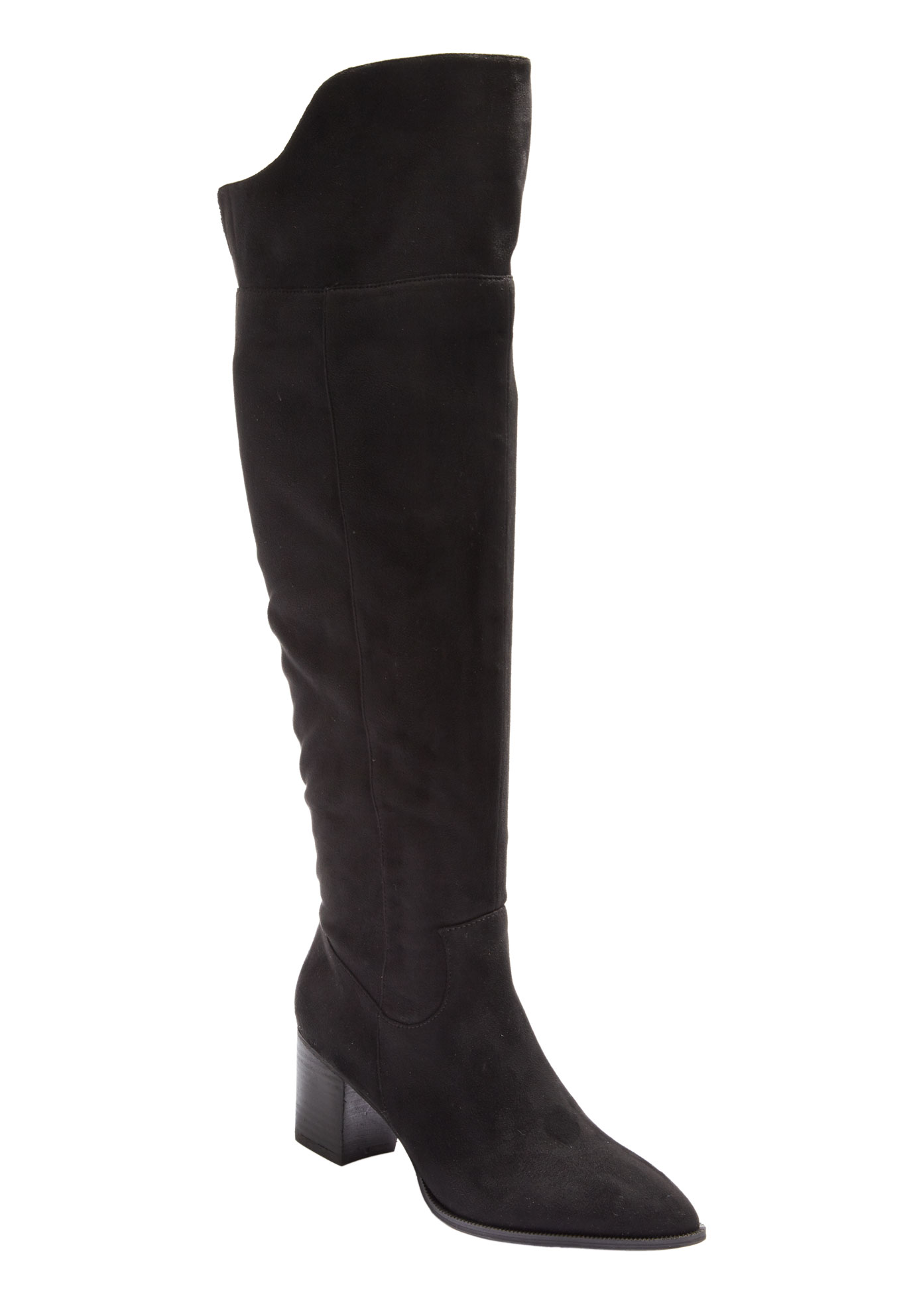 The Jinal Wide Calf Boot by Comfortview®| Plus Size Boots | Jessica London