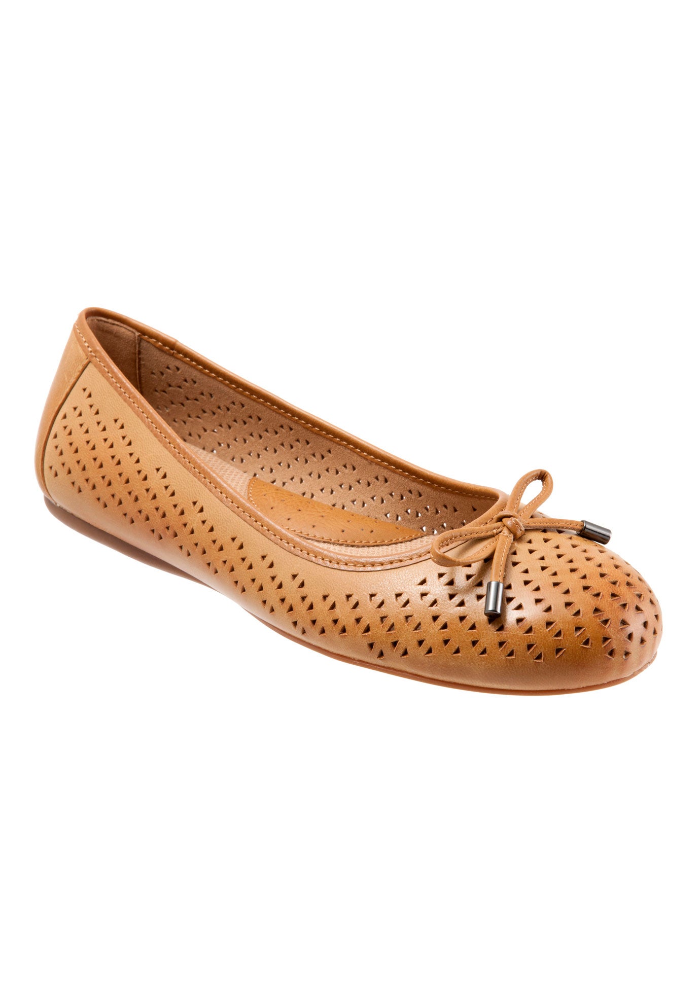 Napa Laser Flats by SoftWalk®| Plus Size Flats | Jessica London