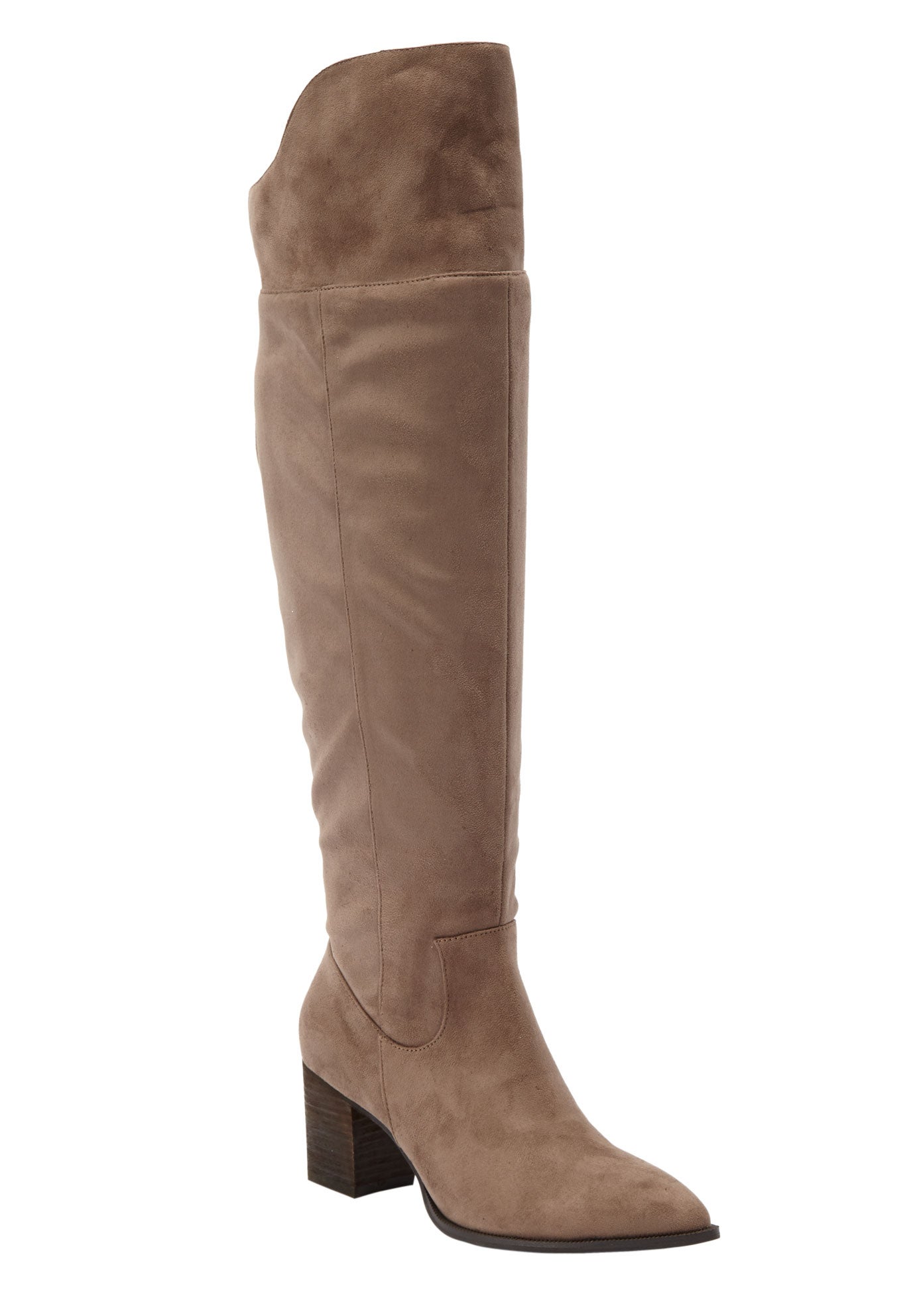 The Jinal Wide Calf Boot by Comfortview® Plus Size Boots Jessica London