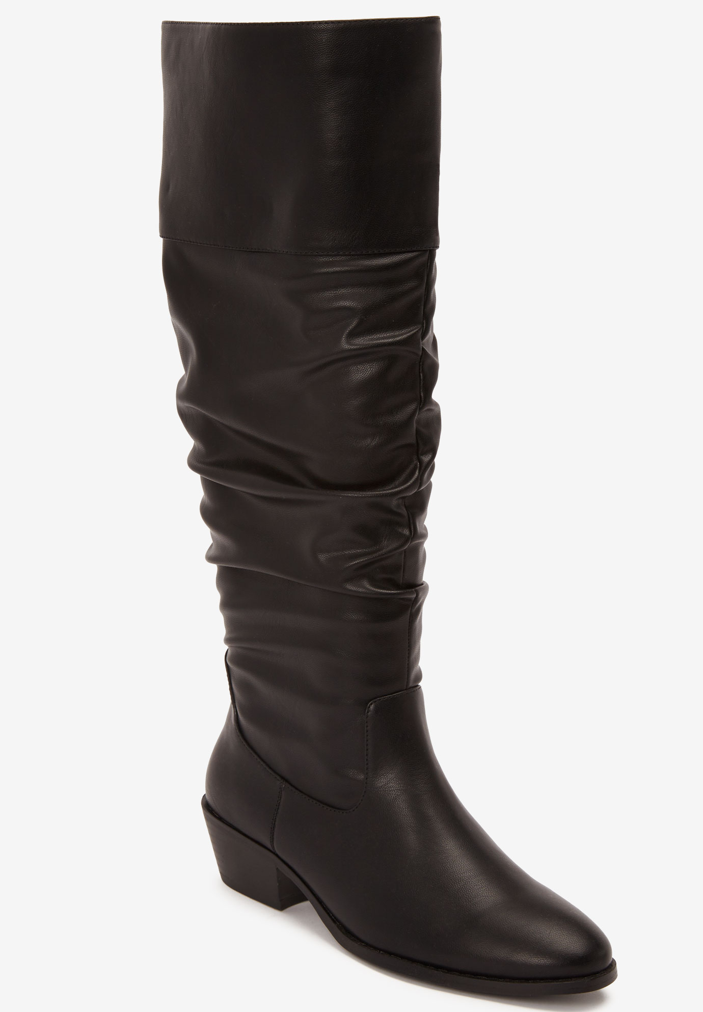 The Lucille Wide Calf Boot by Comfortview® | Jessica London