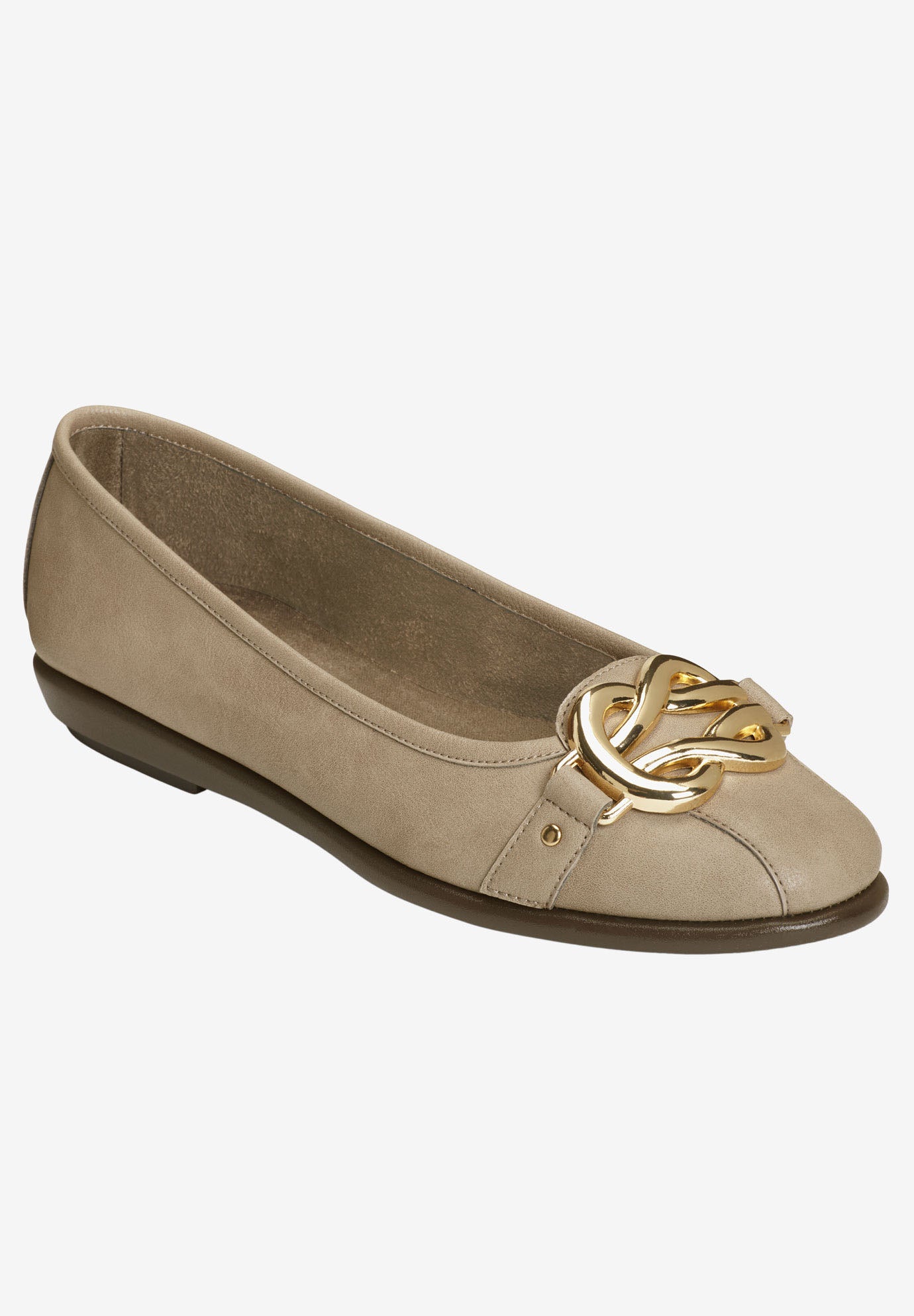 Big Bet Flat by Aerosoles® Plus Size Flats Jessica London