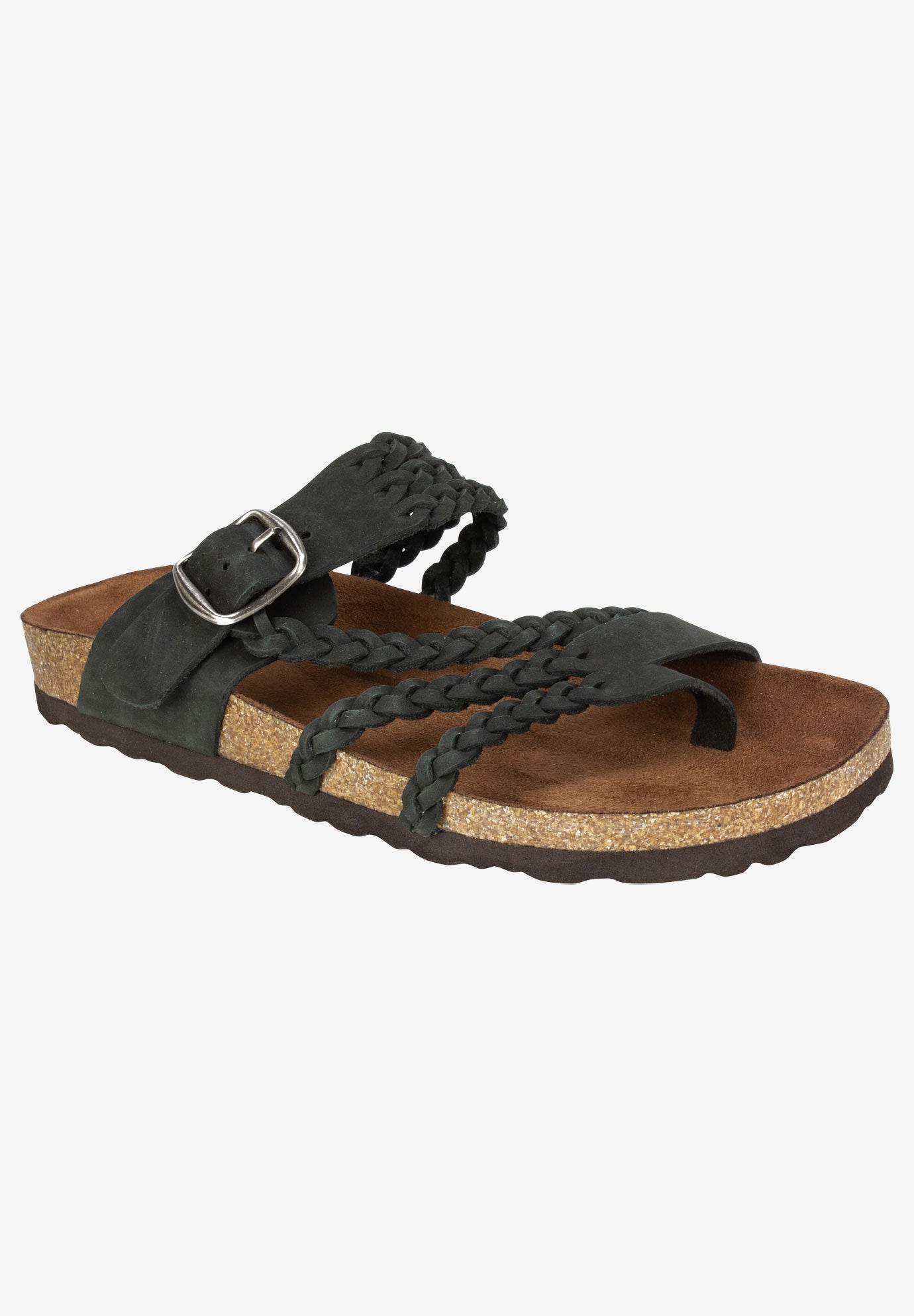 white mountain black sandals