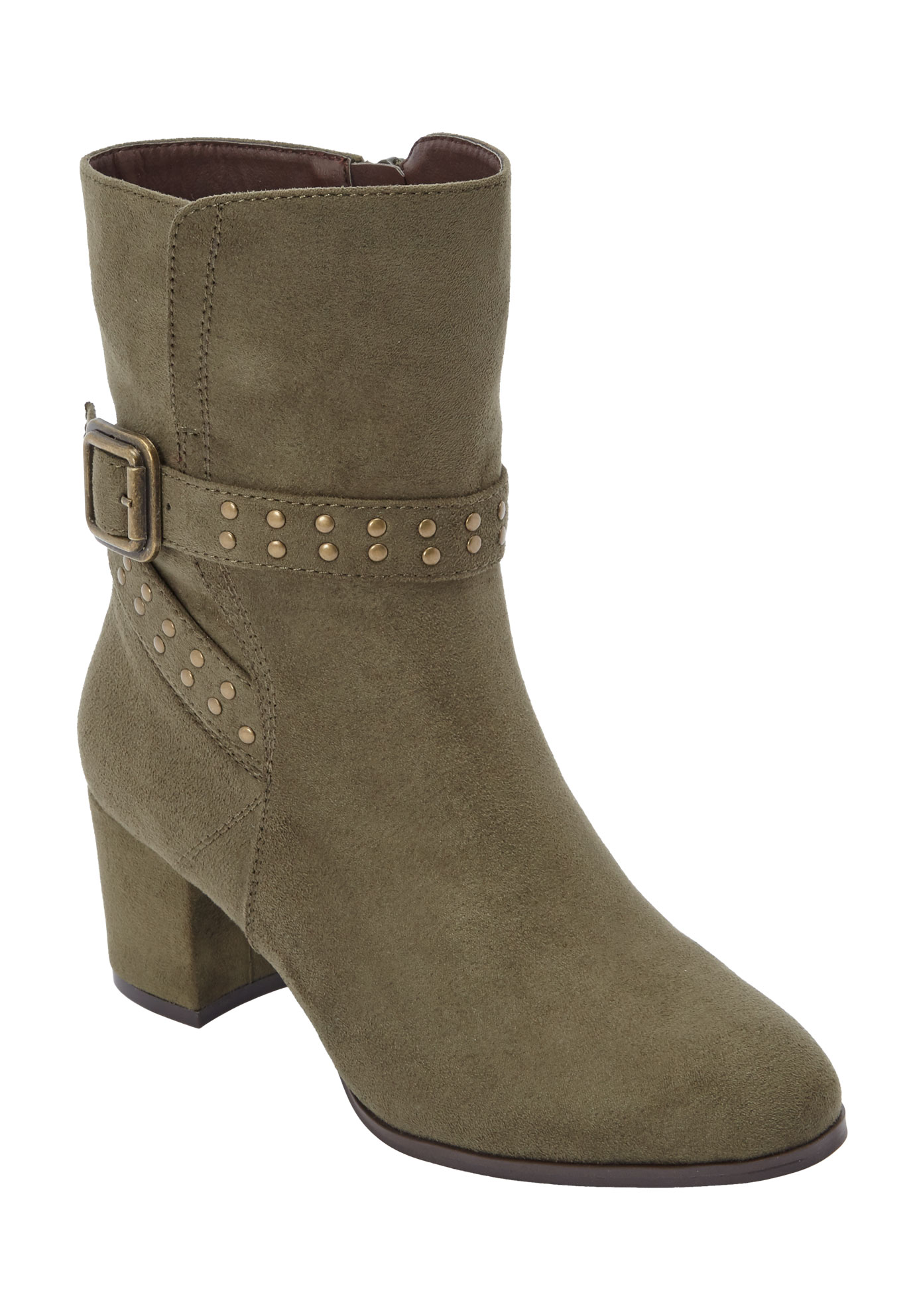 The Corey Bootie by Comfortview®| Plus Size Ankle Boots & Booties ...