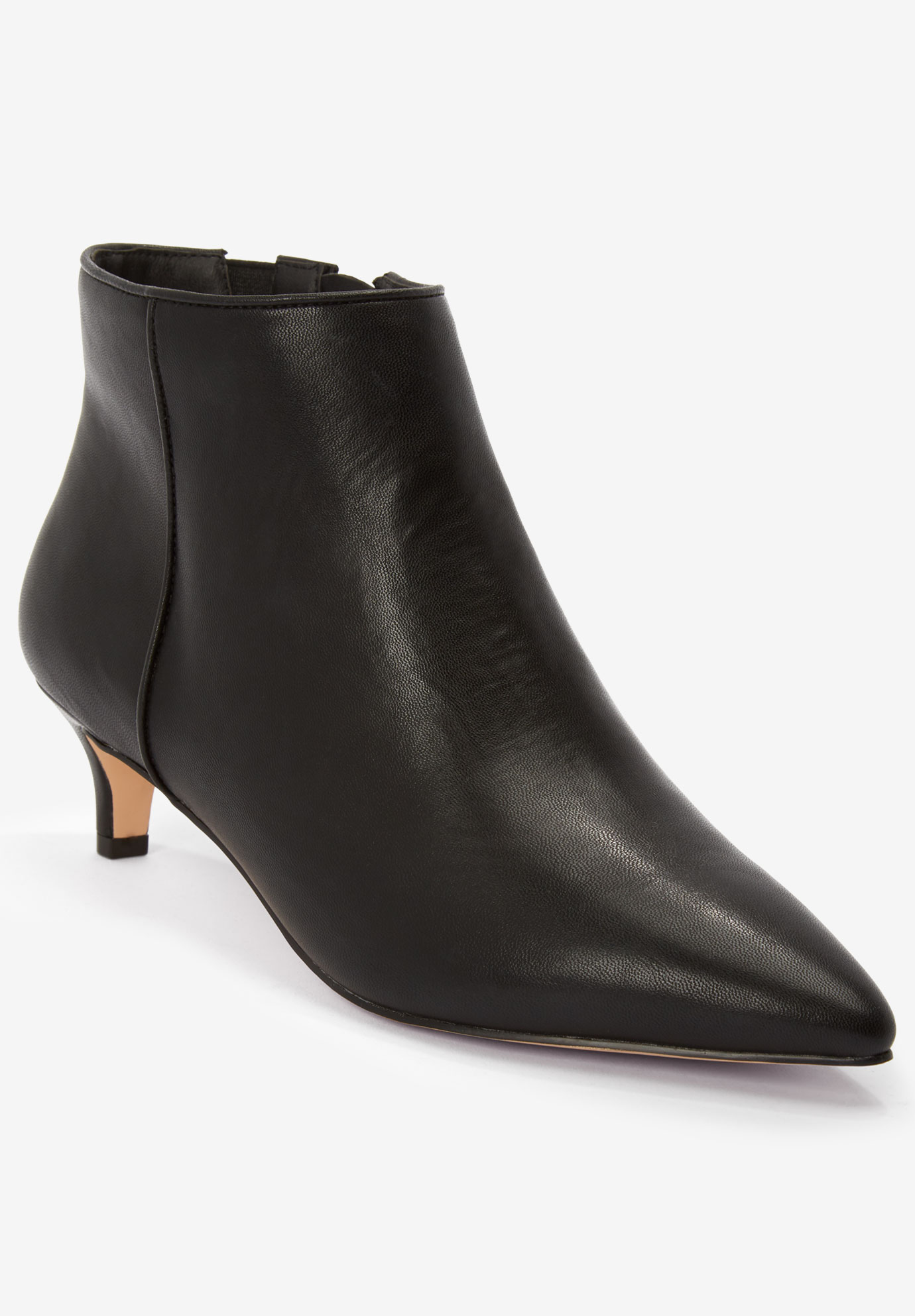 The Meredith Bootie by Comfortview®| Plus Size Ankle Boots & Booties ...