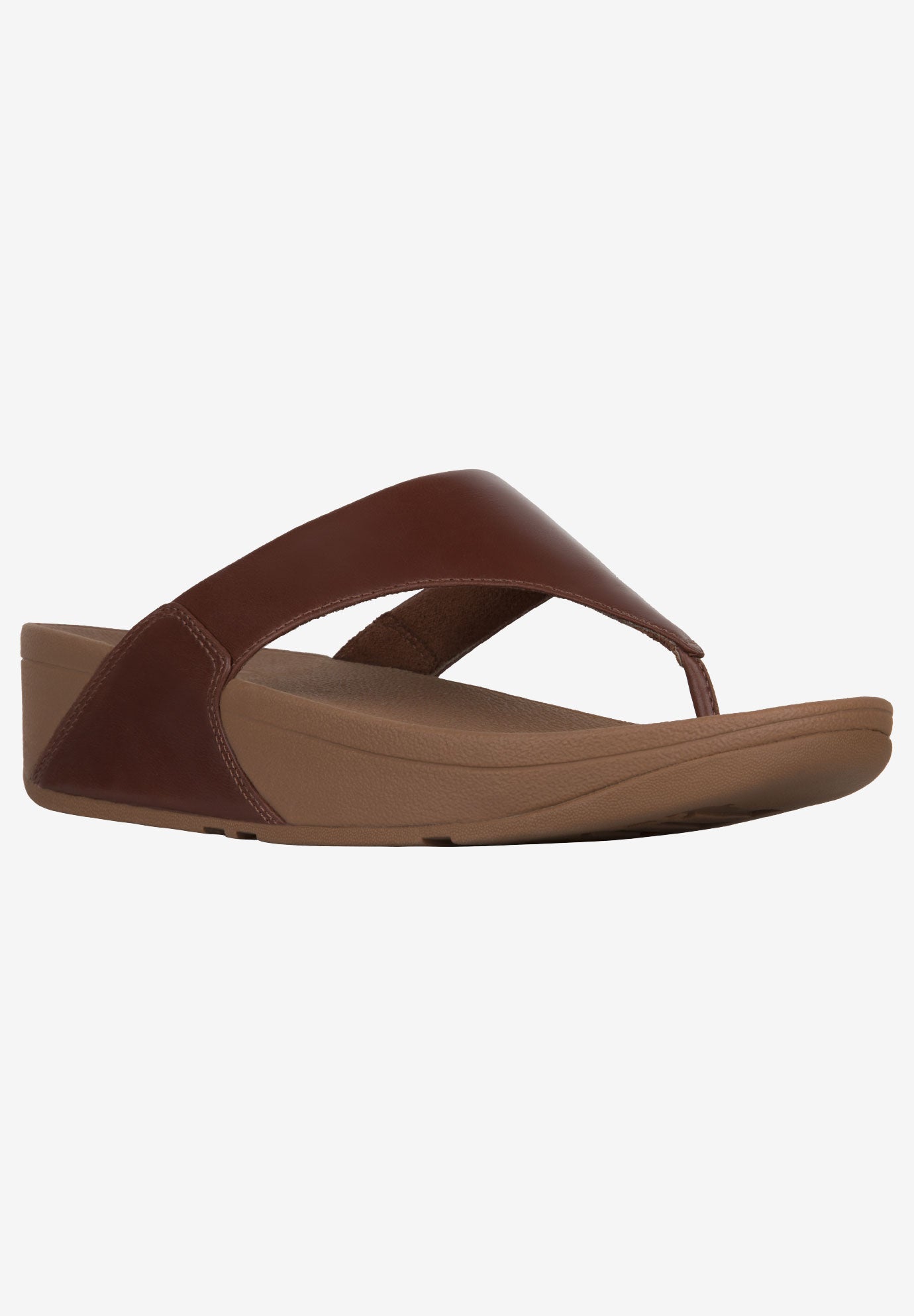 Women's Lulu Leather Toe Post Sandal by FitFlop