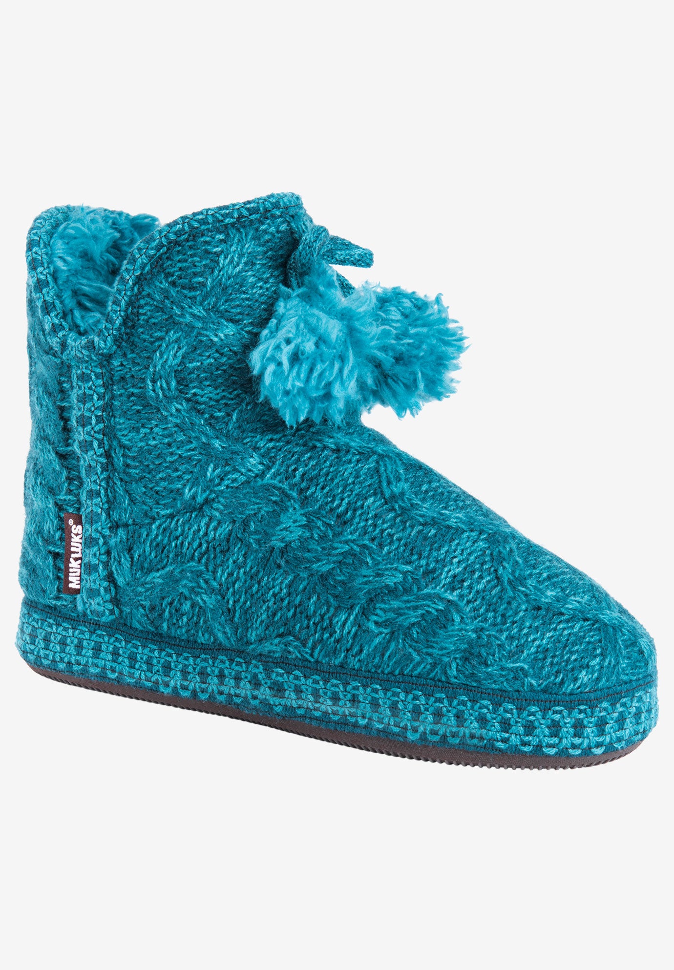 Amira Slipper by Muk Luks® Plus Size Slippers Jessica London