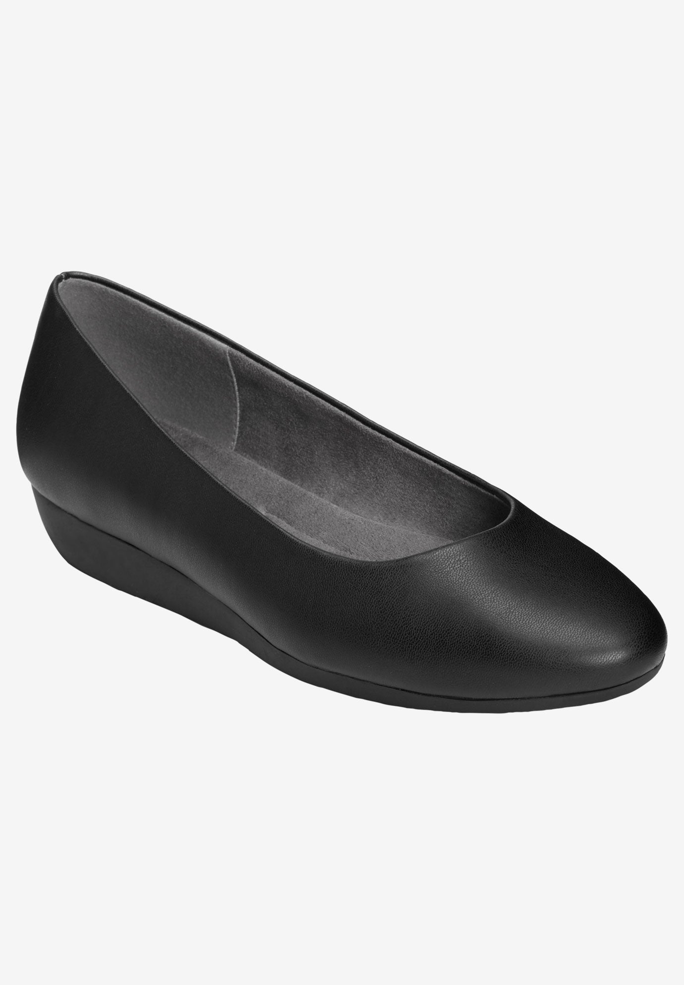 Women's Charcoal Flat by Aerosoles