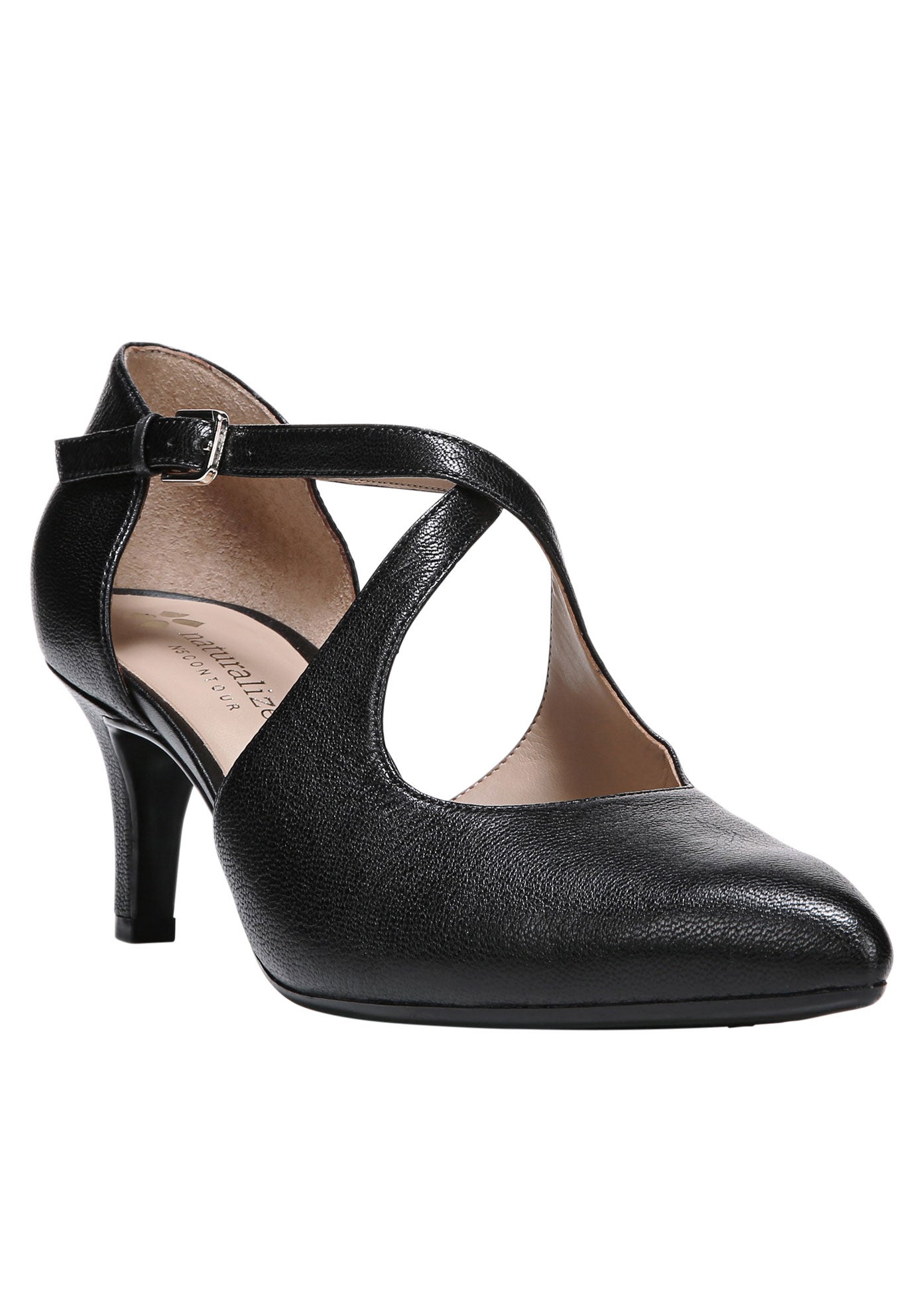 naturalizer black dress shoes