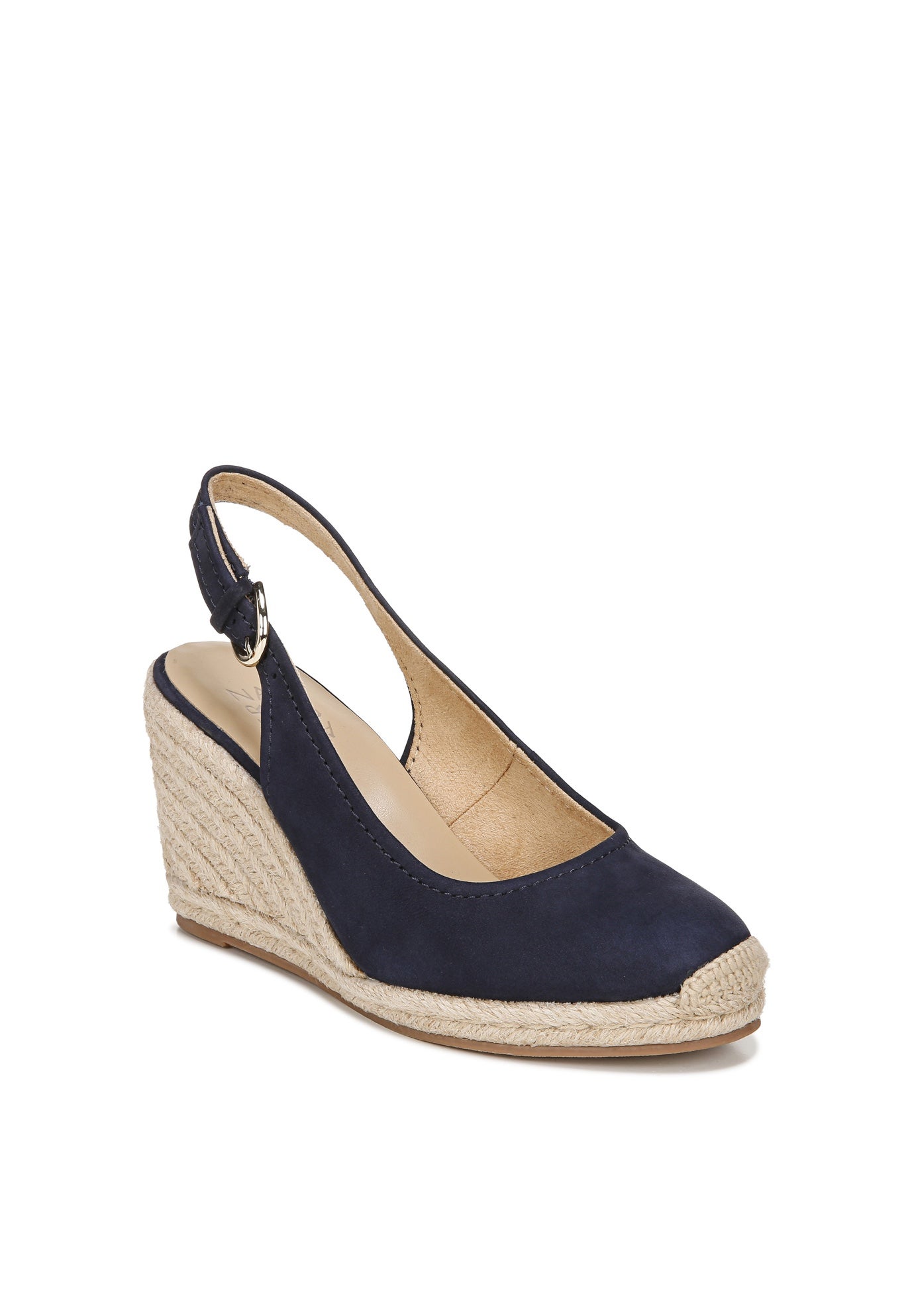 naturalizer navy wedge