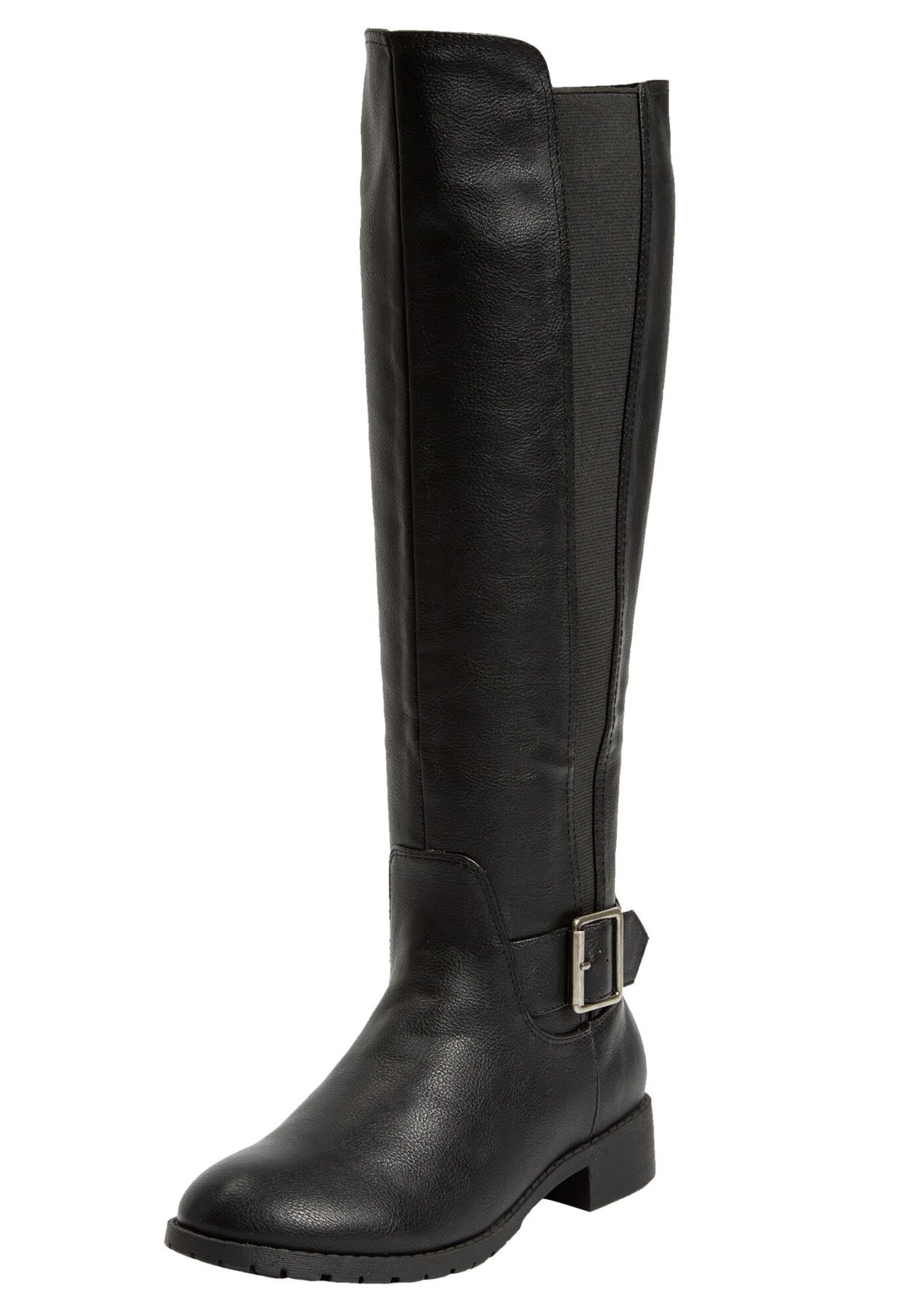 Wide calf boots london outlet
