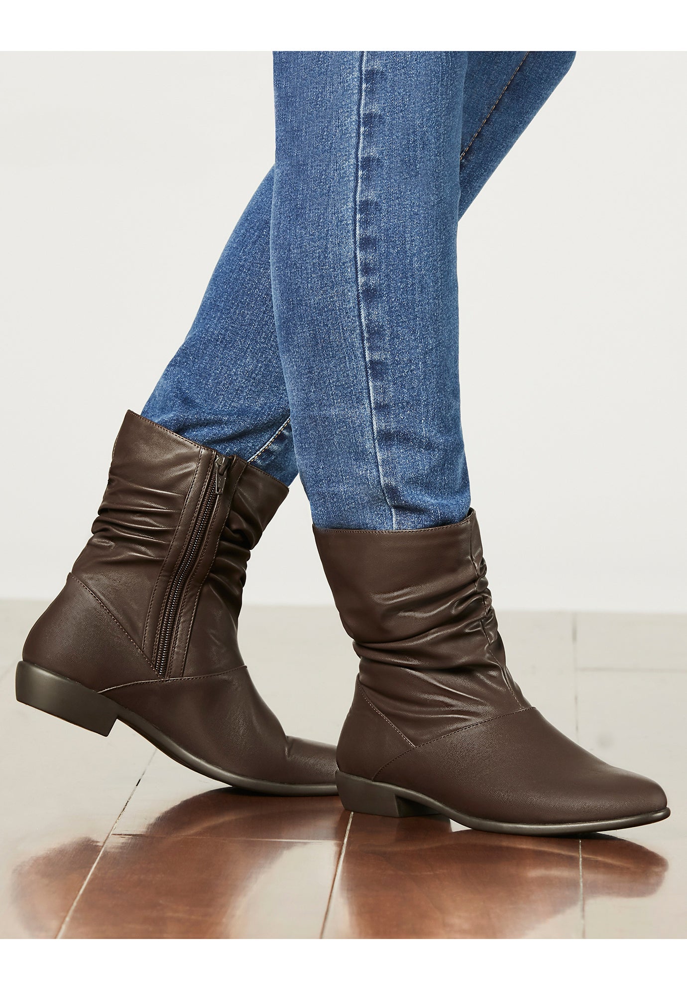 diba madison side zip heeled bootie