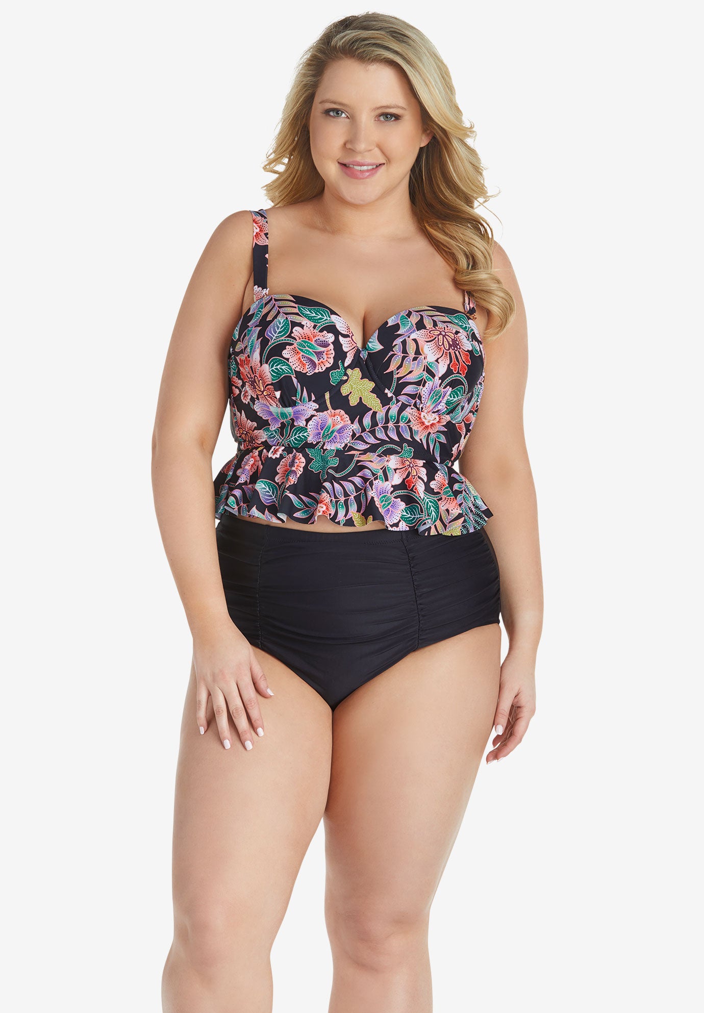 raisins curve plus size swimwear
