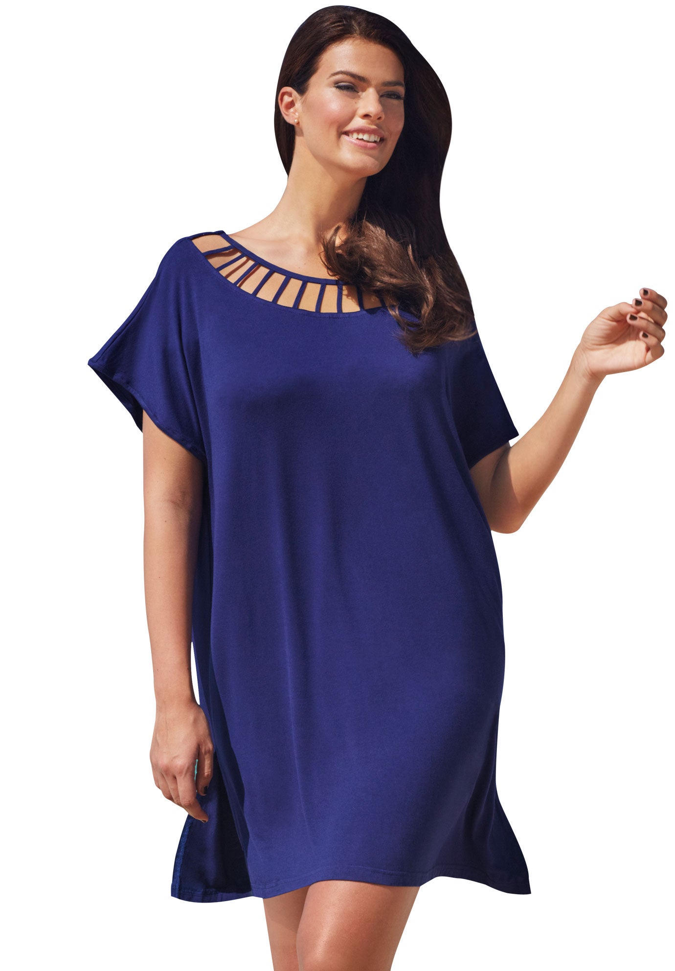 Swimsuits for All Women's Cutout Coverup