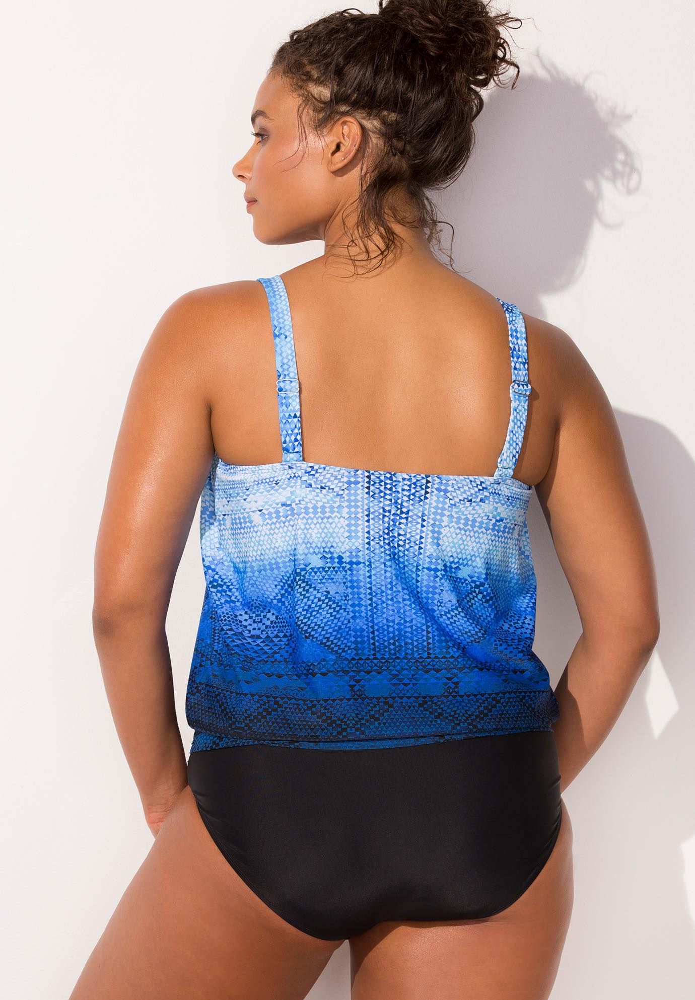 Loop Blouson One Piece Swimsuit Jessica London