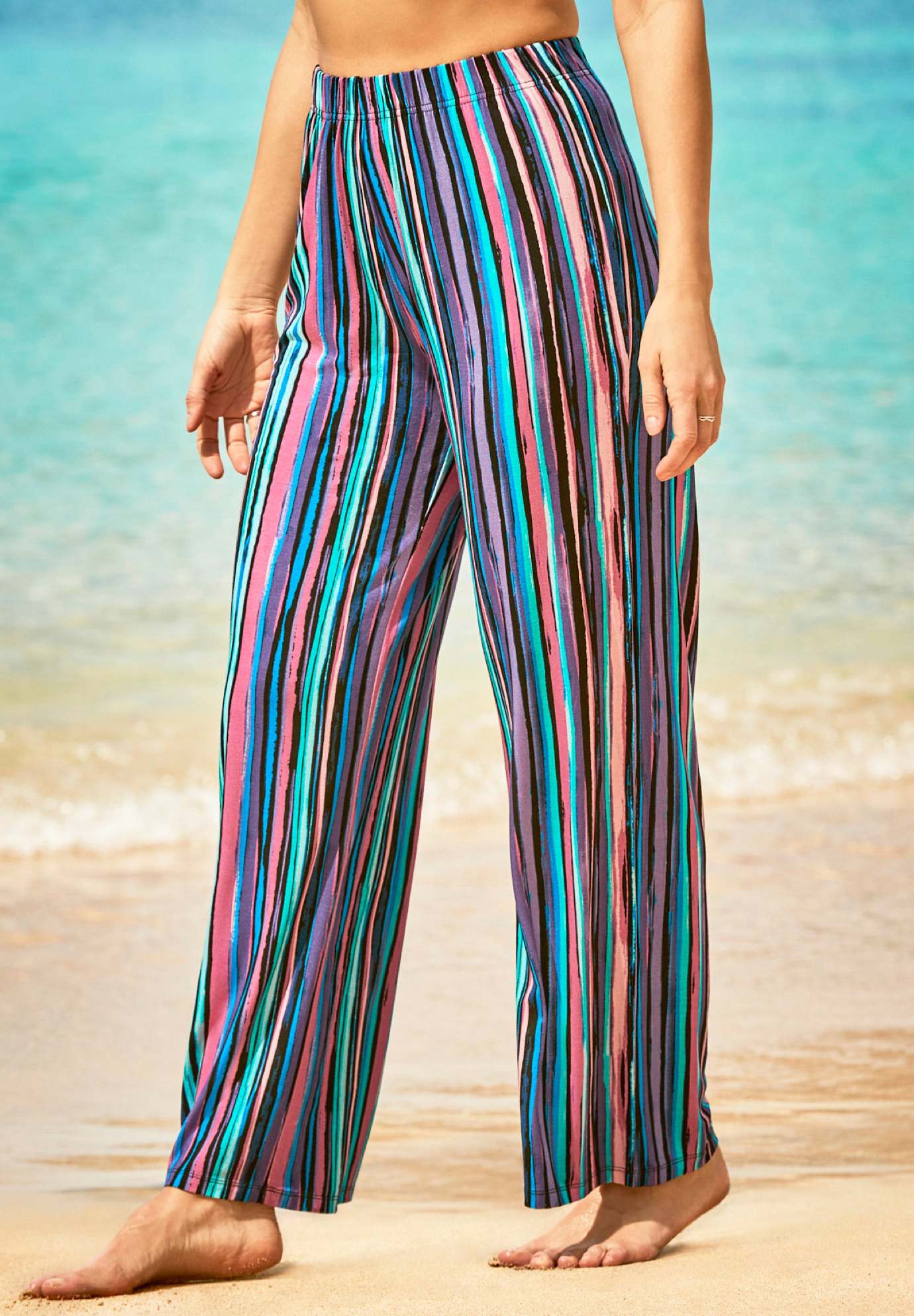 Wide-Leg Cover Up Pant, 