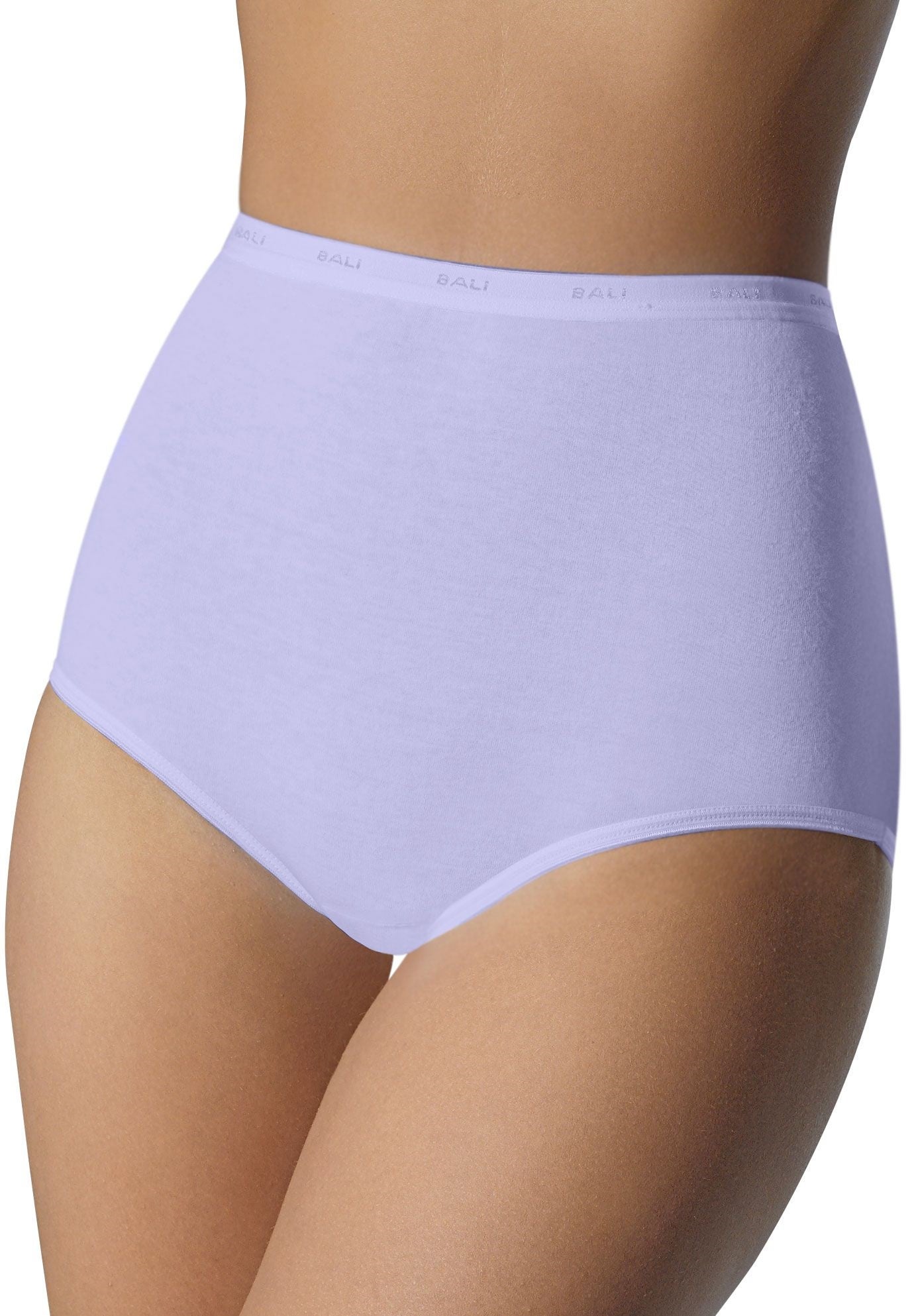 Full coverage stretch brief by Bali® Plus Size Cotton Panties