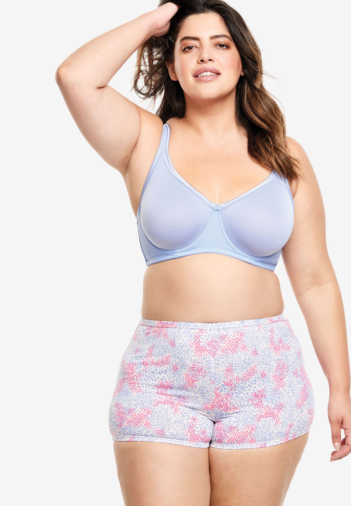 Stretch Microfiber Boyshort By Comfort Choice® Plus Size Boy Short