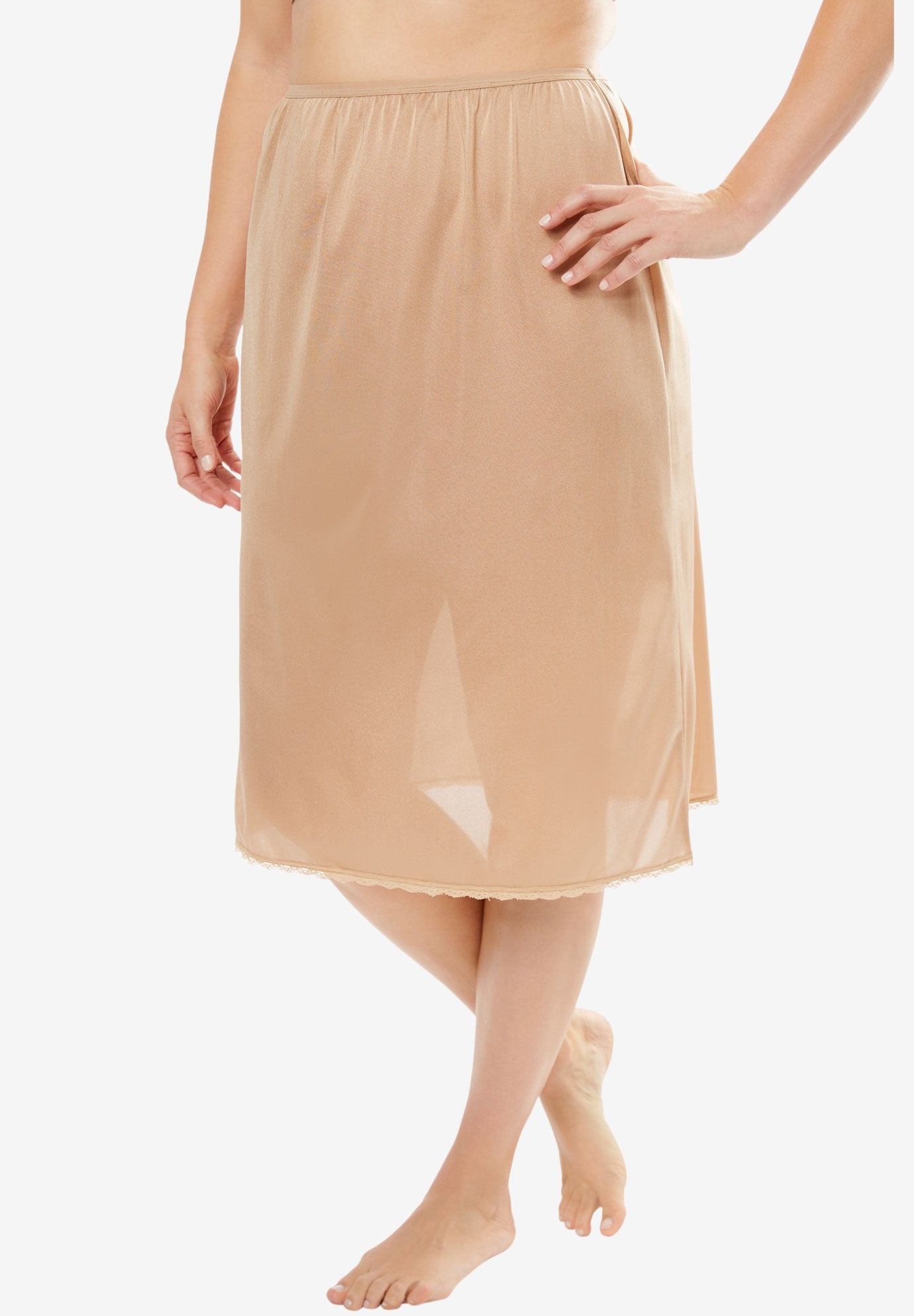 2Pack 25" Half Slip by Comfort Choice® Plus SizeSlips & Camisoles