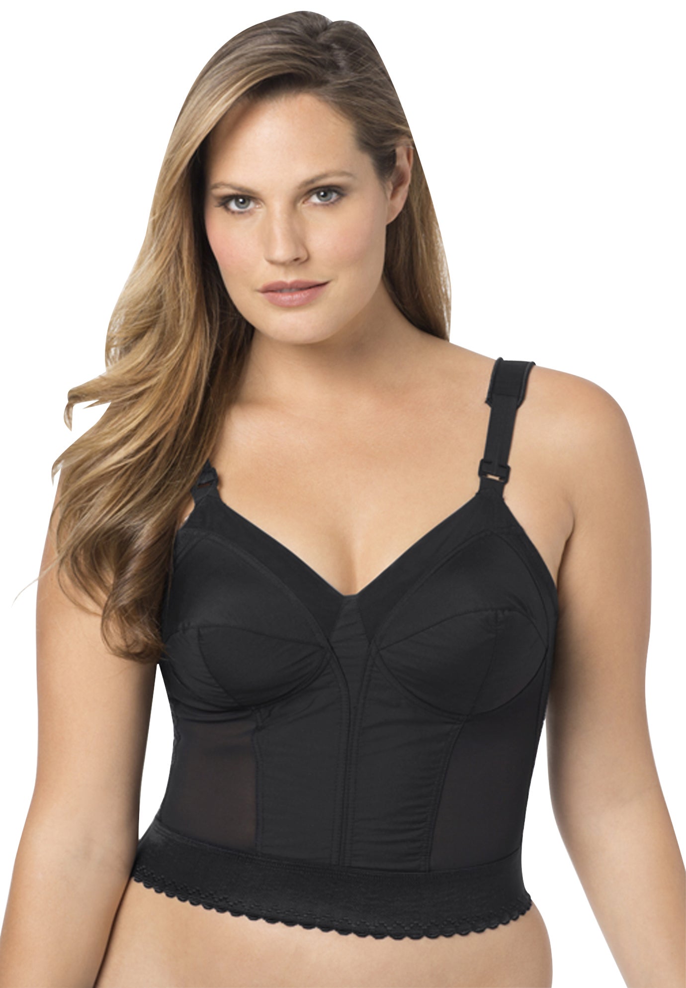 Exquisite Form® Fully® Underwire Longline Bra 5107532 Plus Size Full