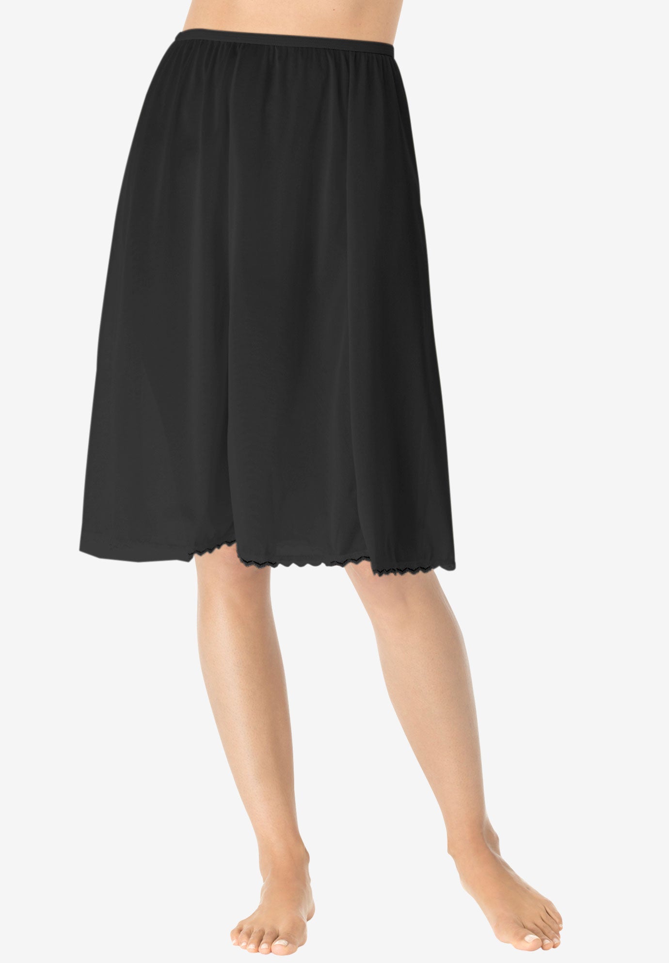 6Panel Half Slip By Comfort Choice® Plus Size Slips & Camisoles