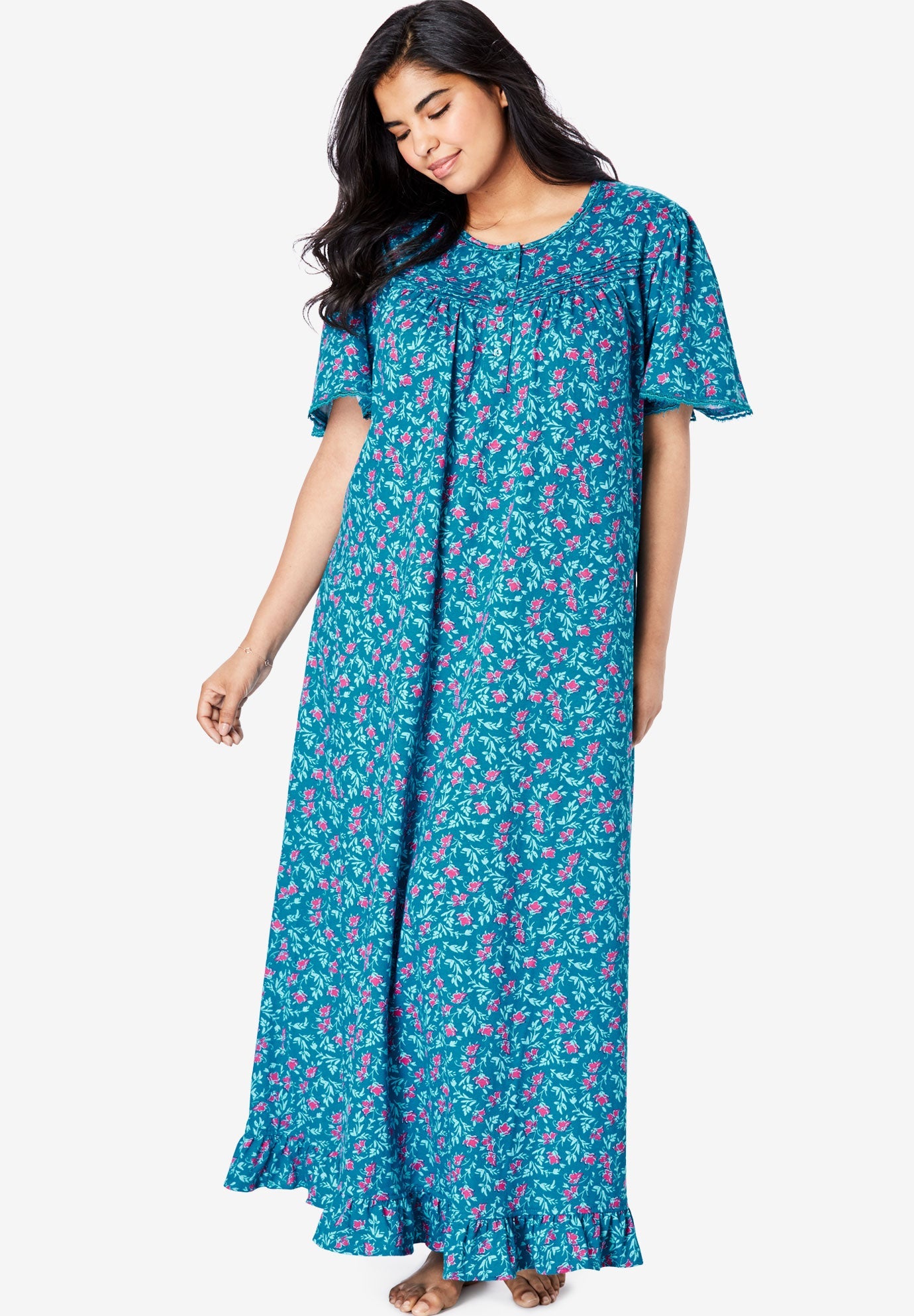 gown flower material styles