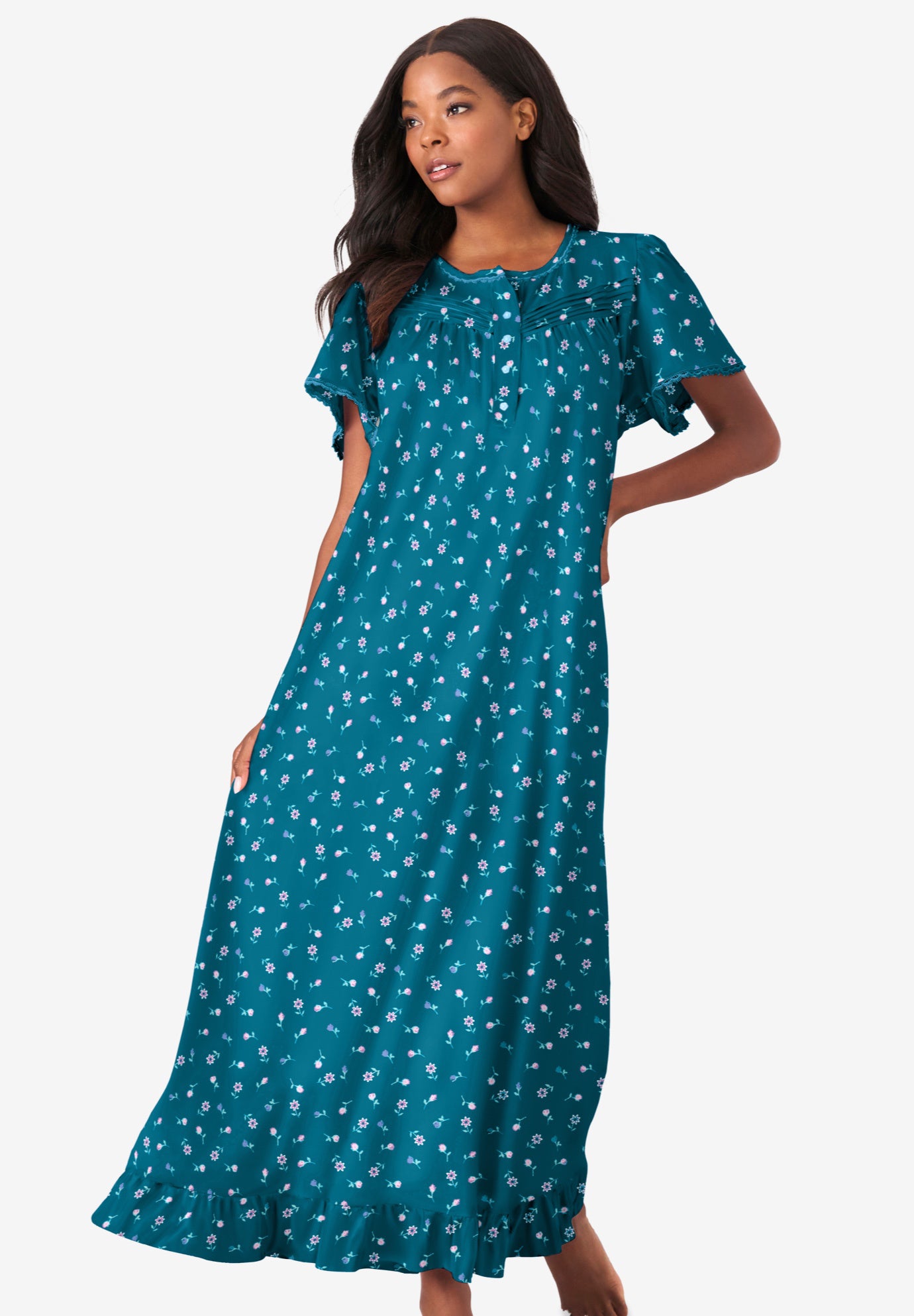 flower night gown