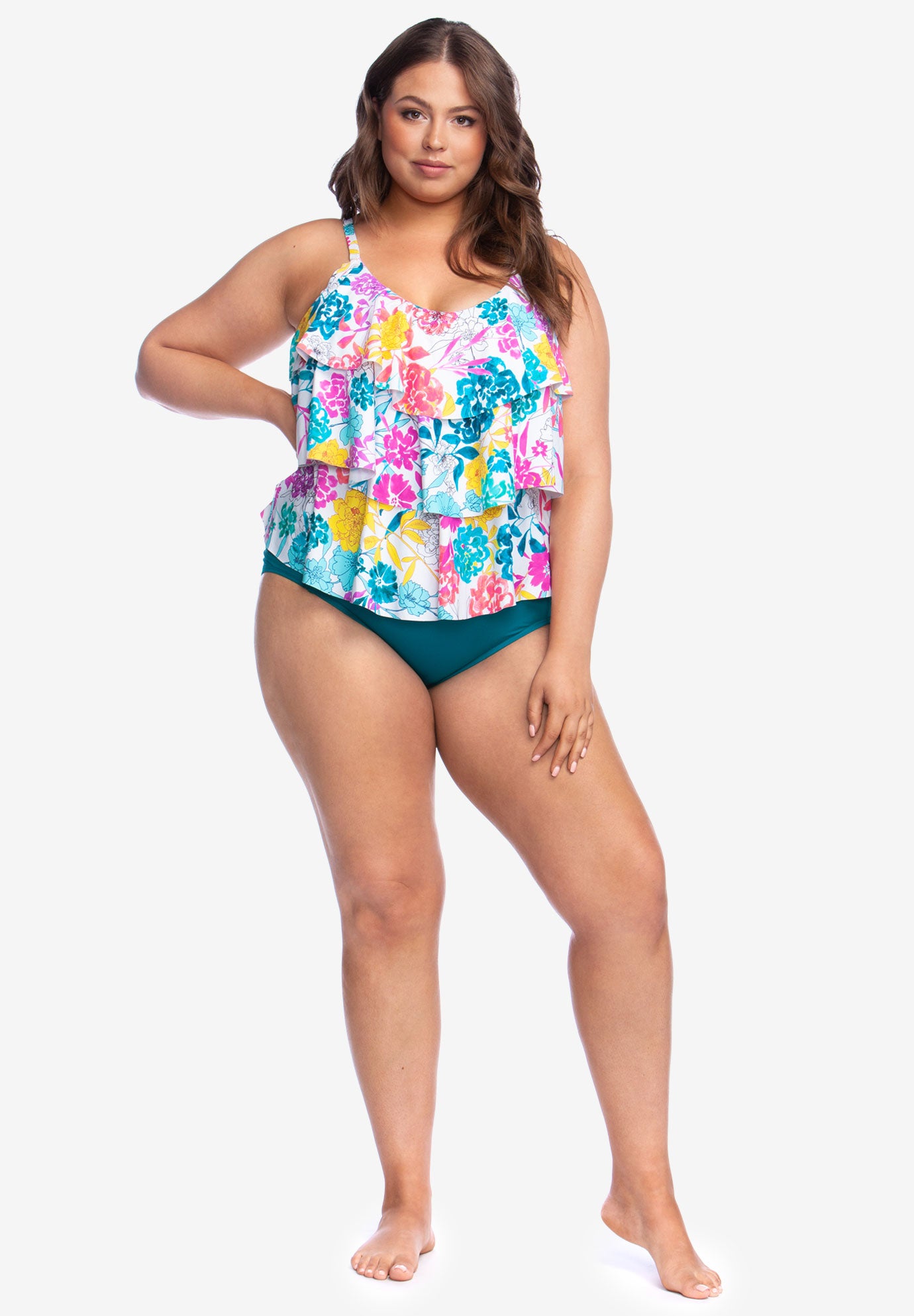 kenneth cole reaction plus size swimwear