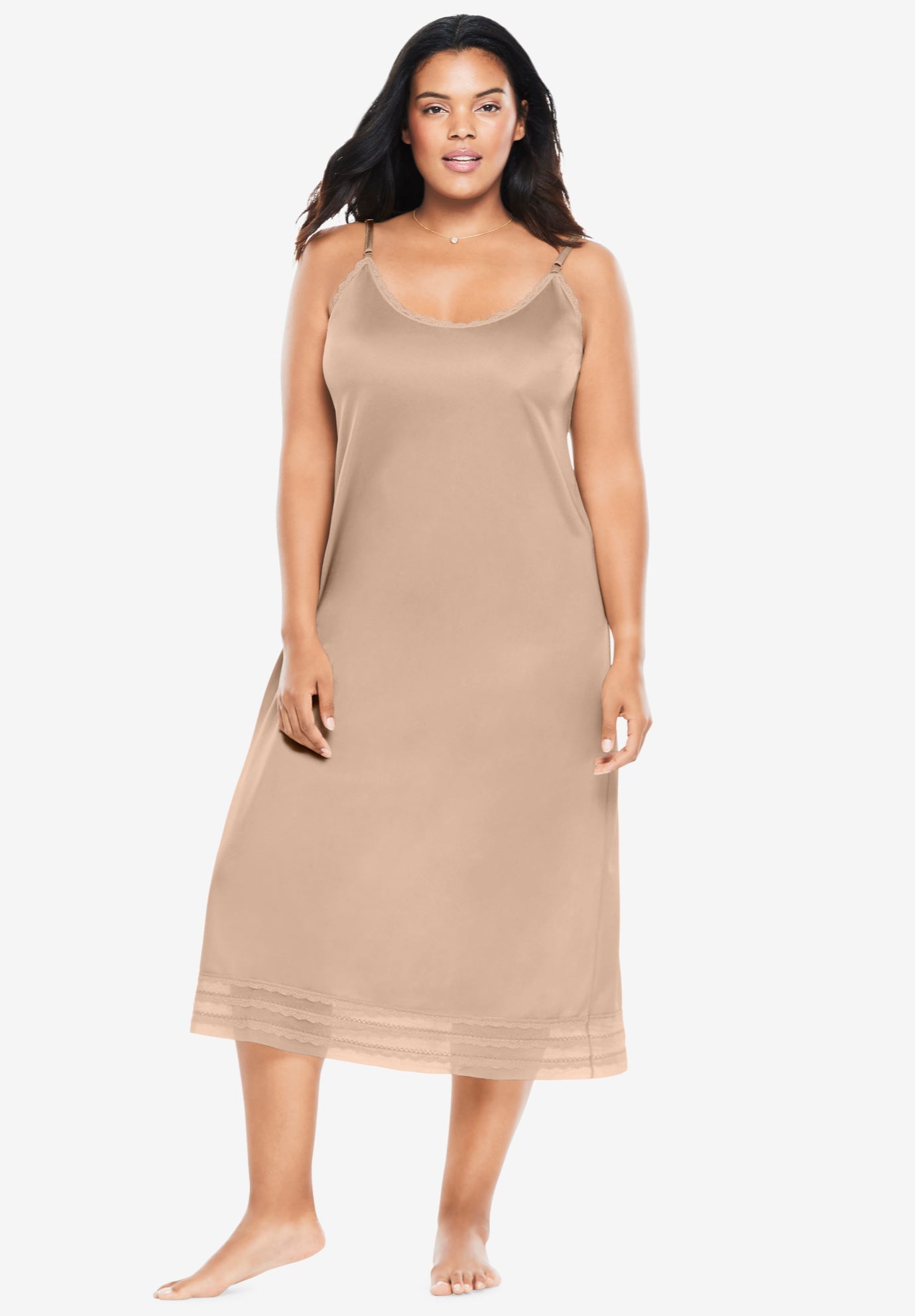 SnipToFit Dress Slip by Comfort Choice® Plus Size Slips & Camisoles