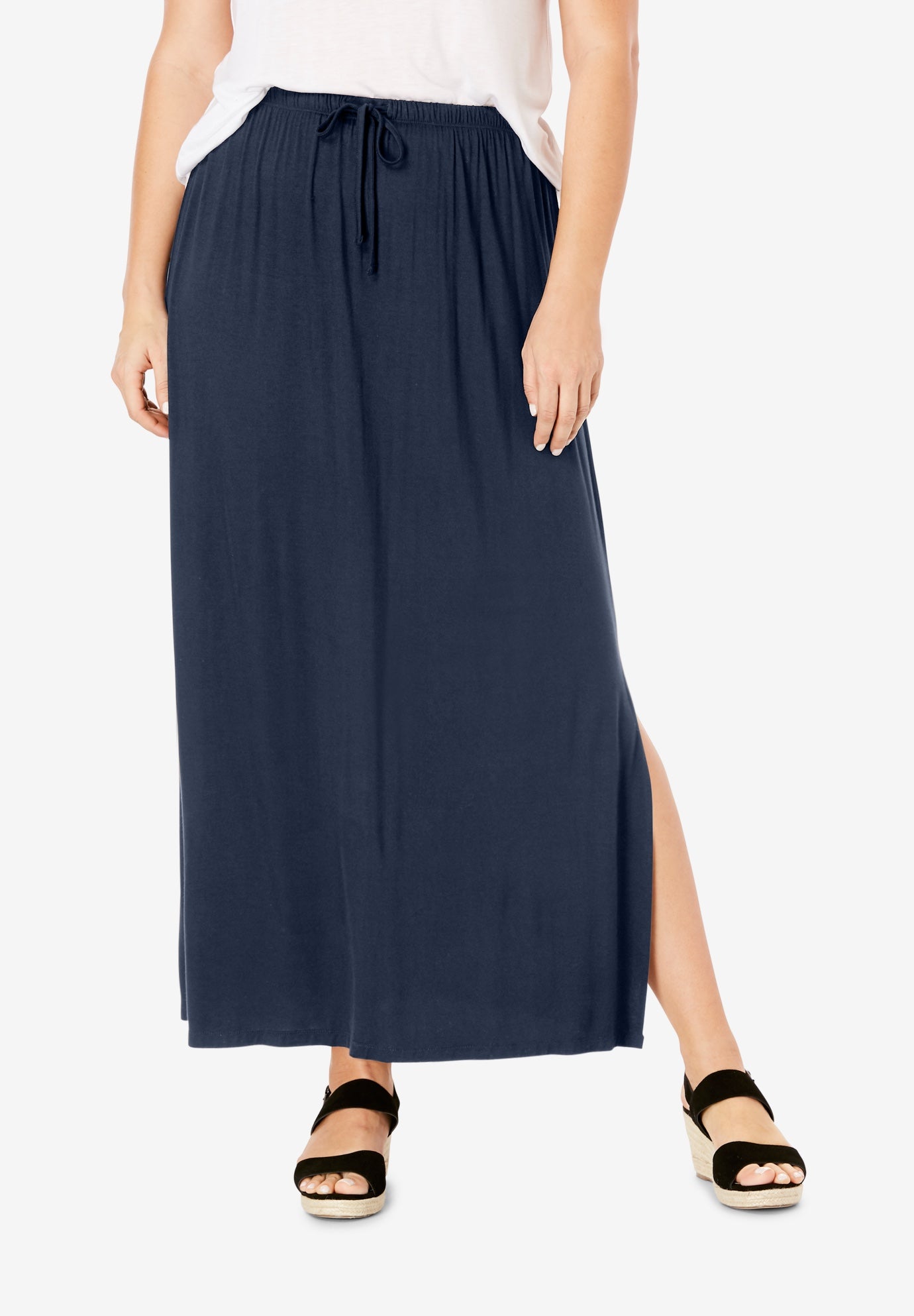 Knit Maxi Skirt By Ellos Plus Size Skirts Jessica London