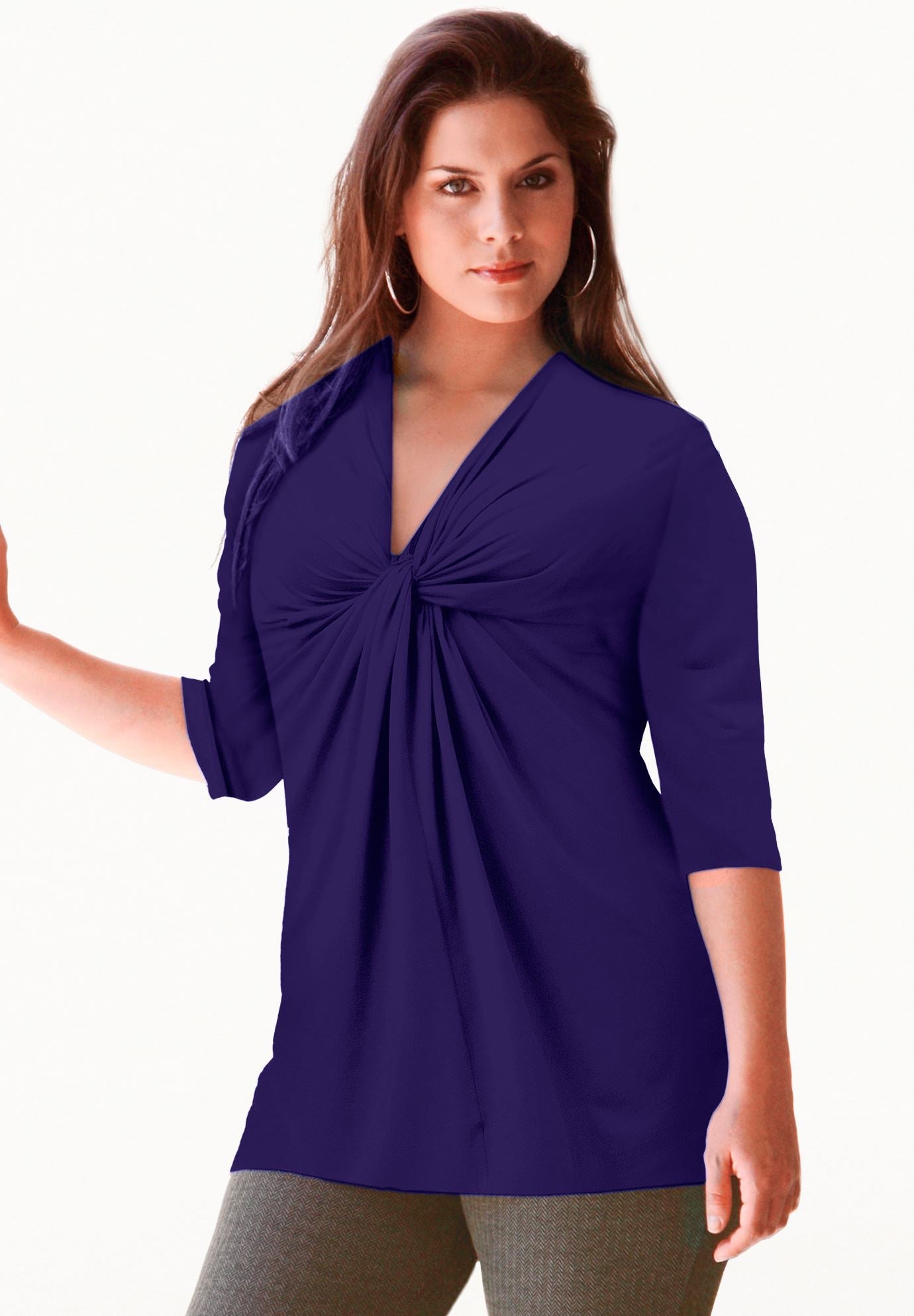 Twisted KnotFront Tunic Jessica London